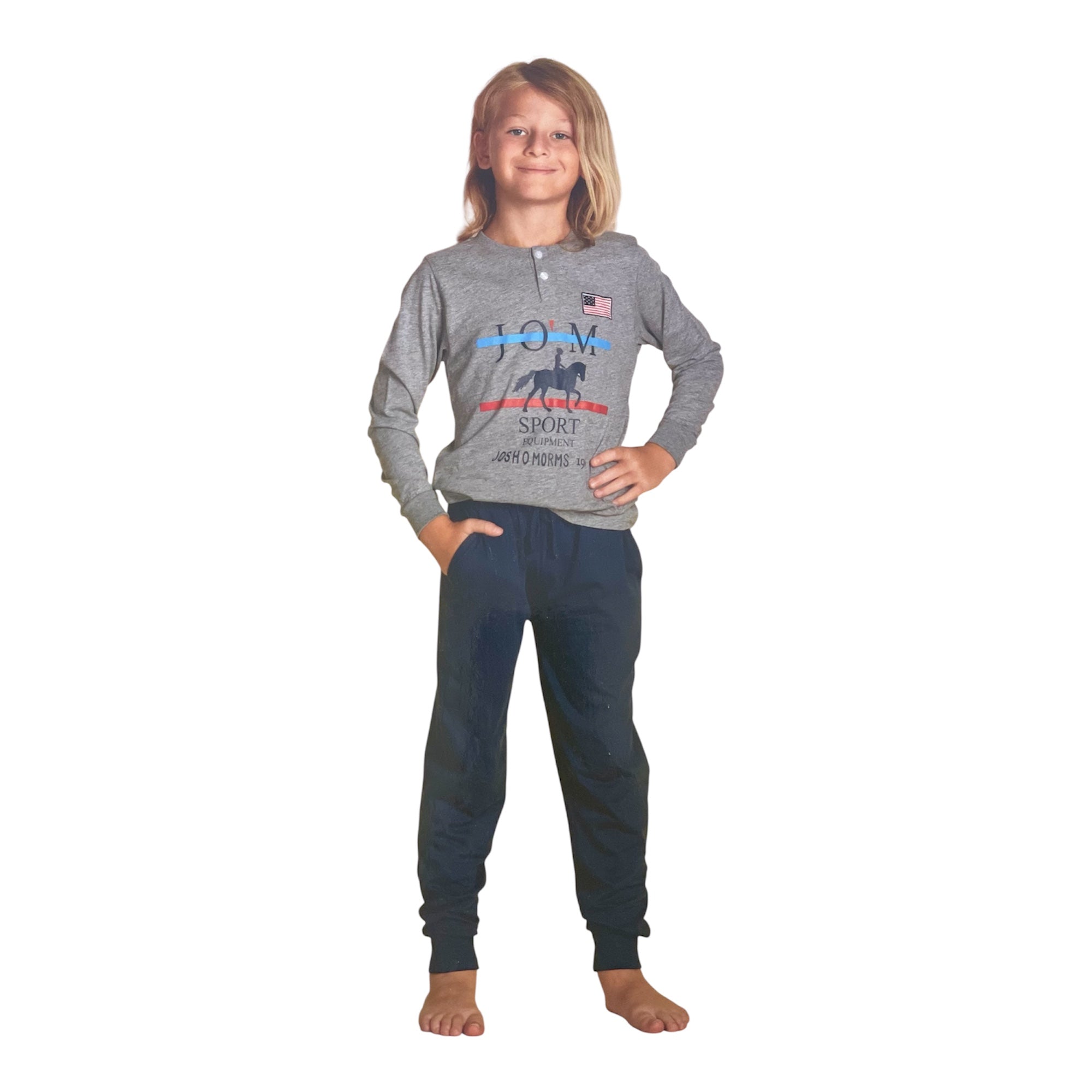 Pigiama Bimbo Lungo in Cotone Jersey Nacshua Art.ULMUS - Boutique dell'Intimo e del Neonato