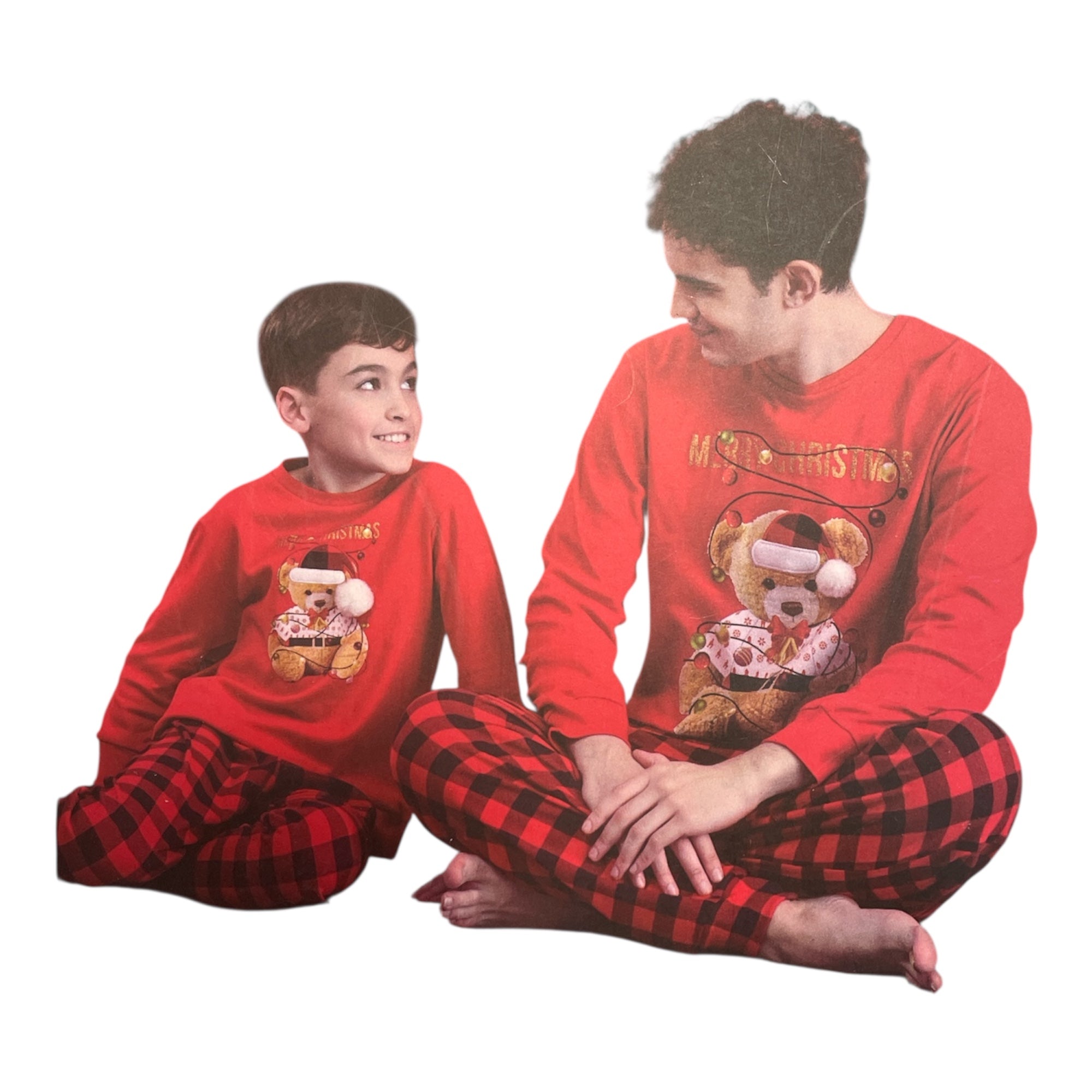 Pigiama Bimbo Lungo Natalizio in Caldo Cotone Oronero Art.OUNB05 - Boutique dell'Intimo e del Neonato