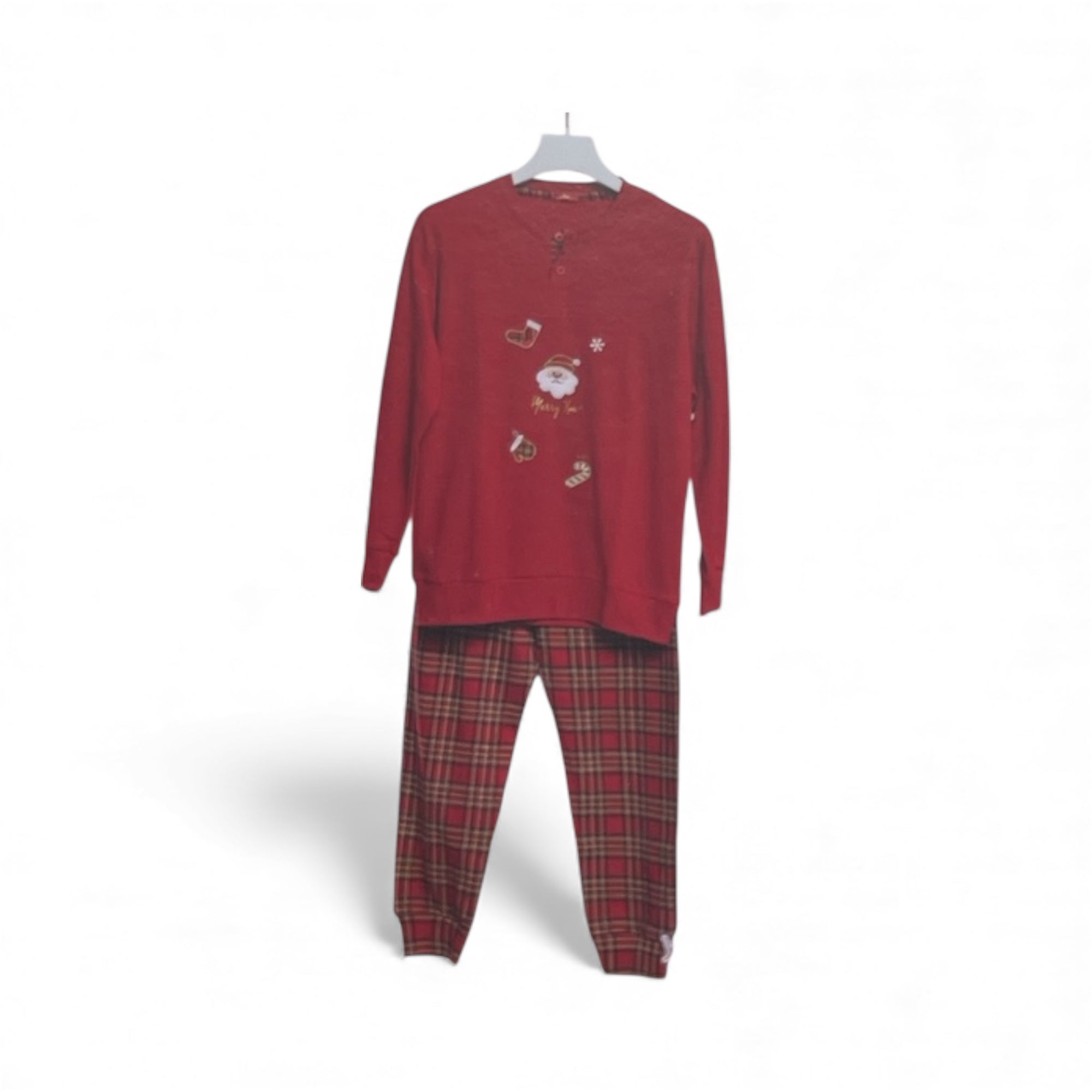 Pigiama Bimbo Natalizio Family in Caldo Cotone Serafino You & Me Art.YMXI715 - Boutique dell'Intimo e del Neonato