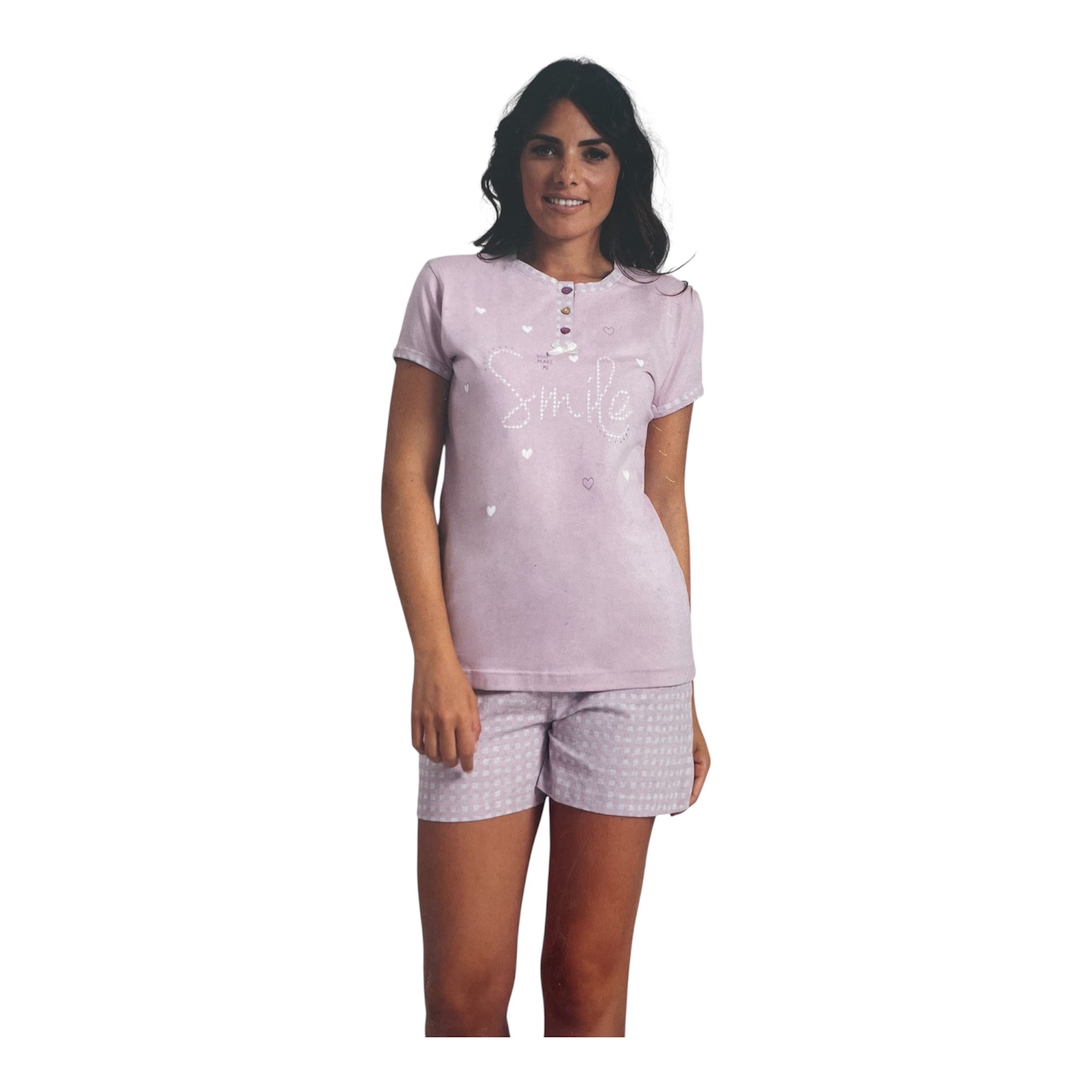 Pigiama Donna Corto in Cotone Jersey Irge Art.MI1538 - Boutique dell'Intimo e del Neonato