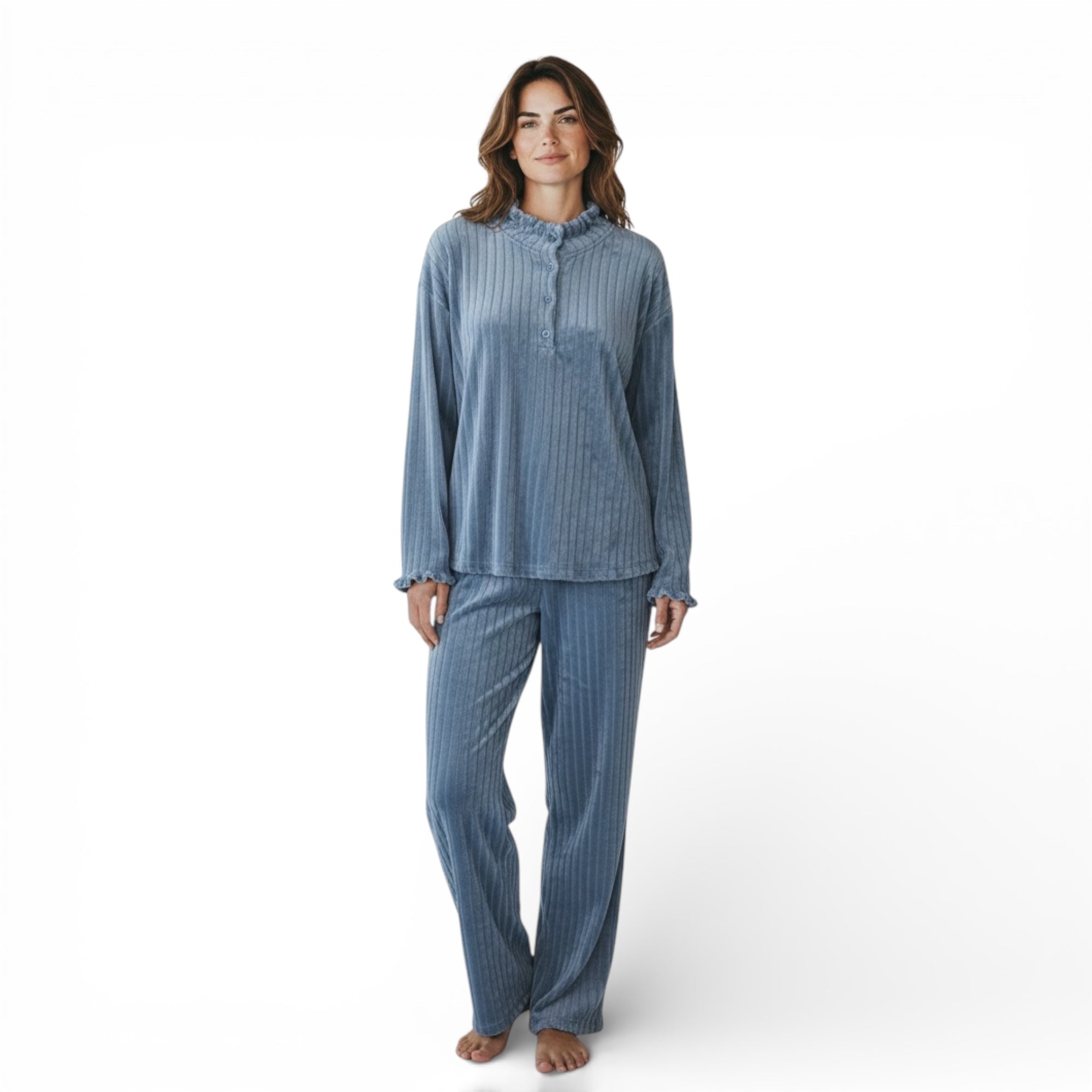 Pigiama Donna Cotone Coral Serafino Kissimo Art.25D93006 - Boutique dell'Intimo e del Neonato