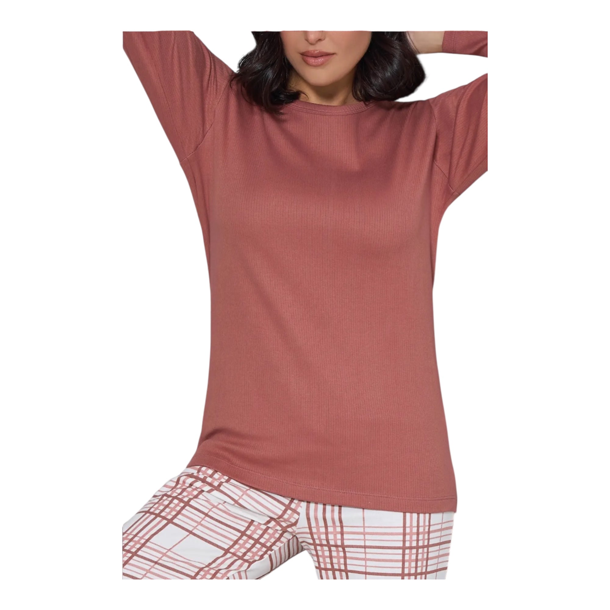 Pigiama Donna in Cotone Interlock Love and Bra Art.96999 - Boutique dell'Intimo e del Neonato