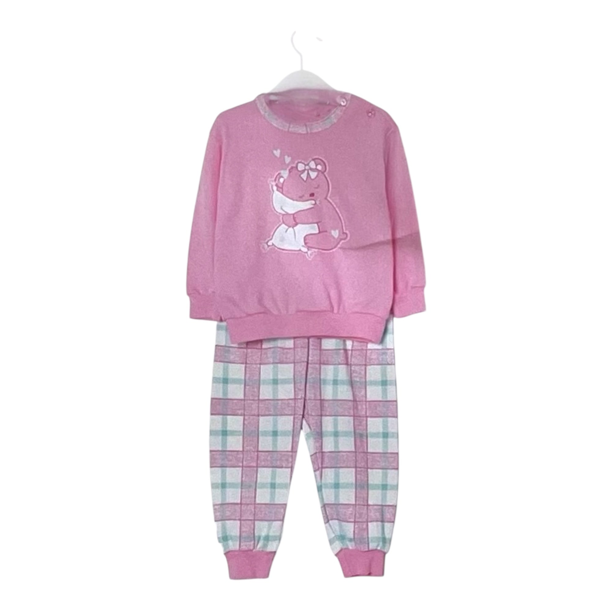 Pigiama Neonata Lungo in Cotone Interlock Spalla Aperta Primero Art.I14181 - Boutique dell'Intimo e del Neonato