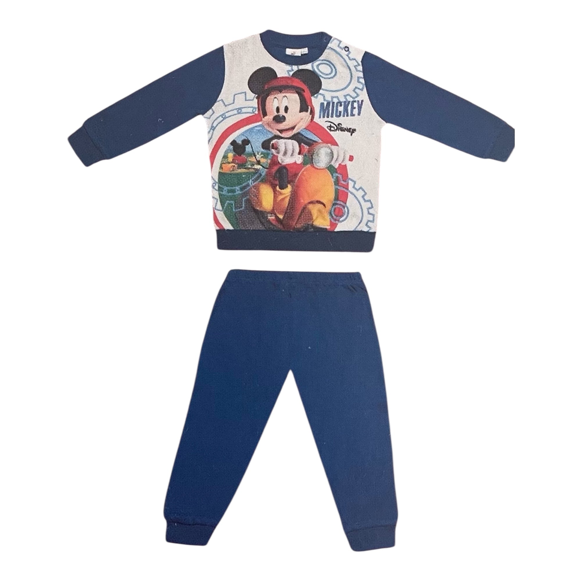 Pigiama Neonato Interlock Spalla Aperta Sabor Disney Topolino Art.DY32A6431 - Boutique dell'Intimo e del Neonato