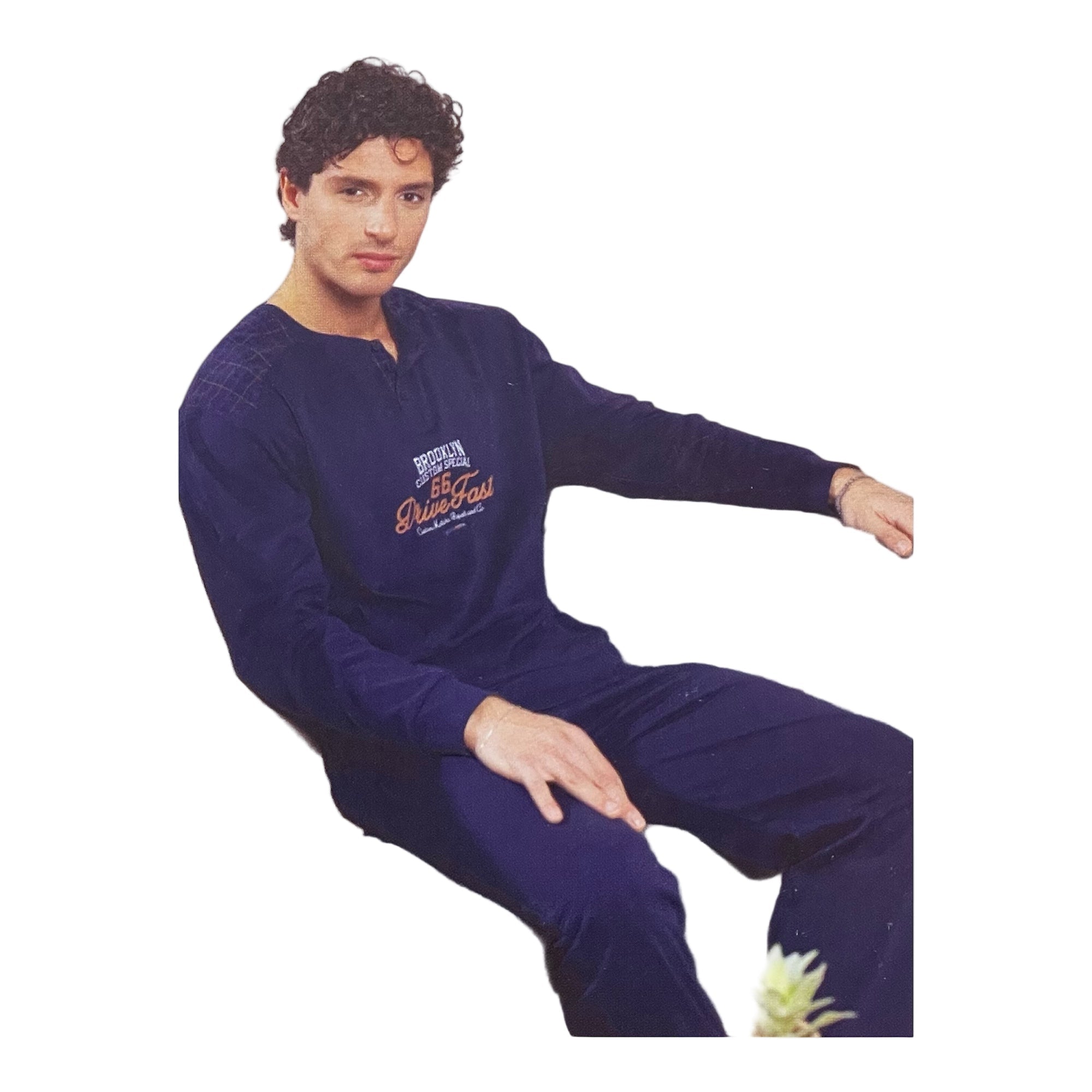 Pigiama Ragazzo in Cotone Interlock Serafino You&Me Art.BYMI59 - Boutique dell'Intimo e del Neonato