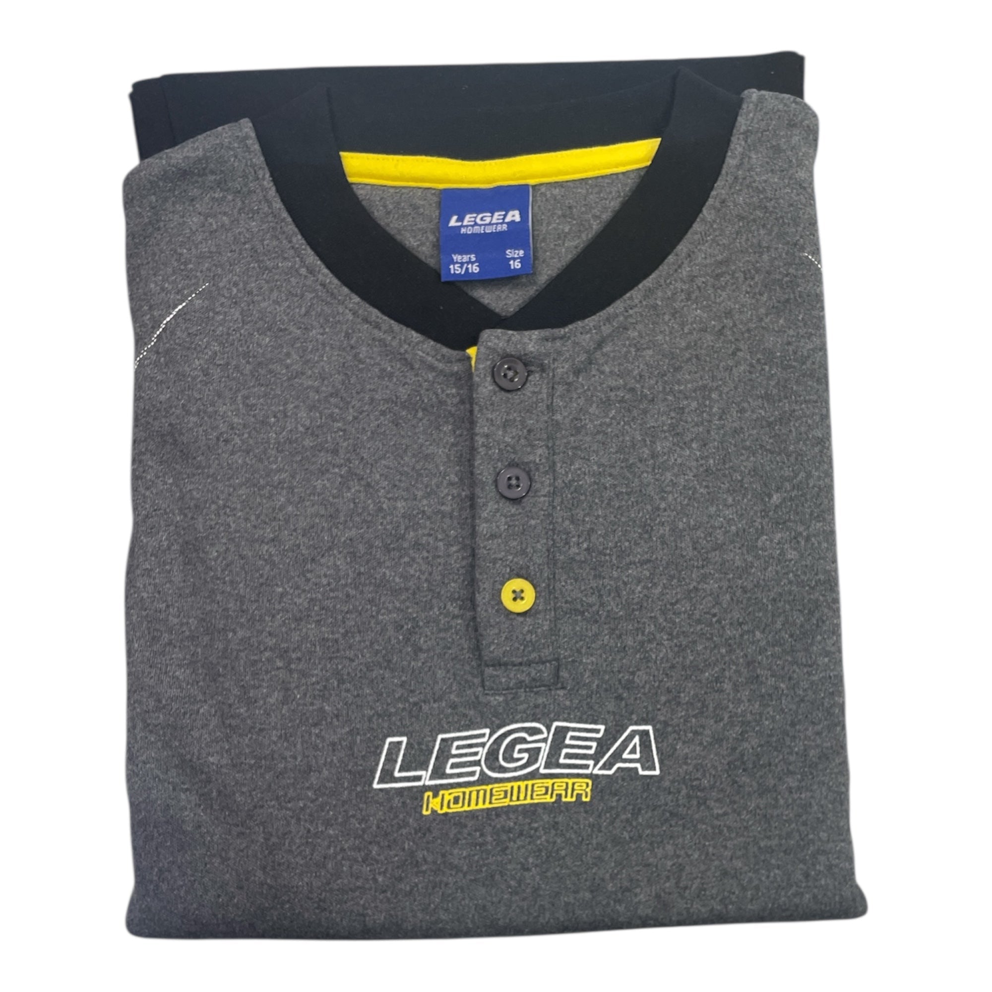 Pigiama Ragazzo Lungo in Cotone Interlock Serafino Legea Art.LPA028T - AS - Boutique dell'Intimo e del Neonato