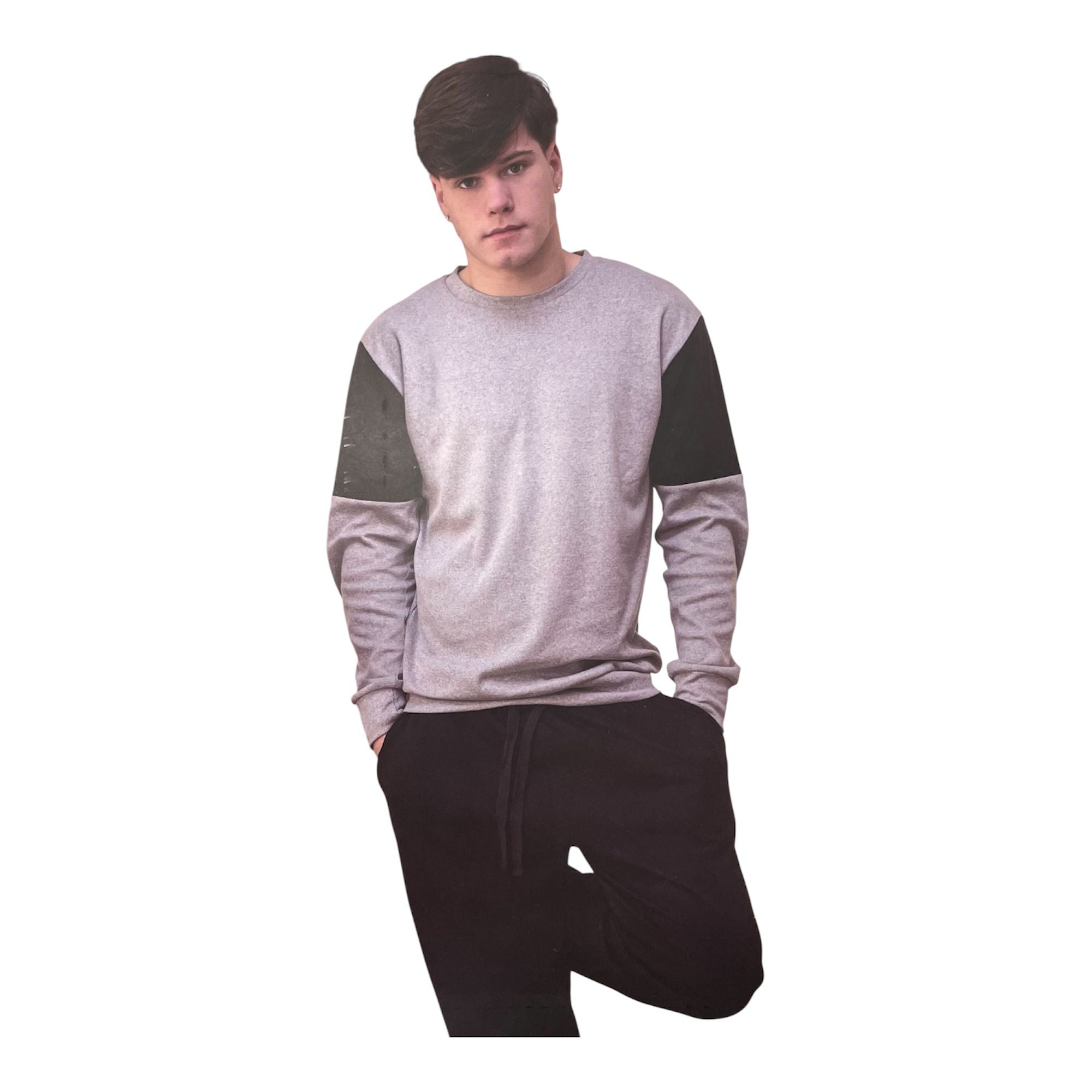 Pigiama Uomo Lungo in Cotone Interlock Girocollo Basile Art.MU0230 - Boutique dell'Intimo e del Neonato