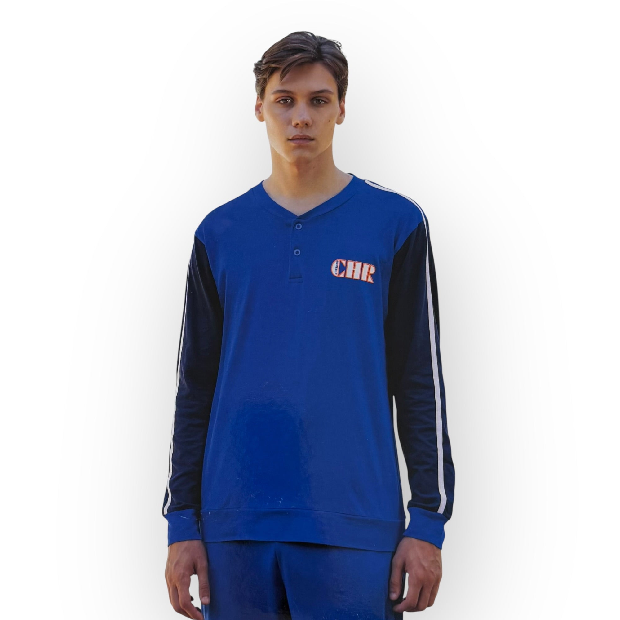Pigiama Uomo Lungo in Cotone Jersey Serafino Charro Art.ELP92 - Boutique dell'Intimo e del Neonato
