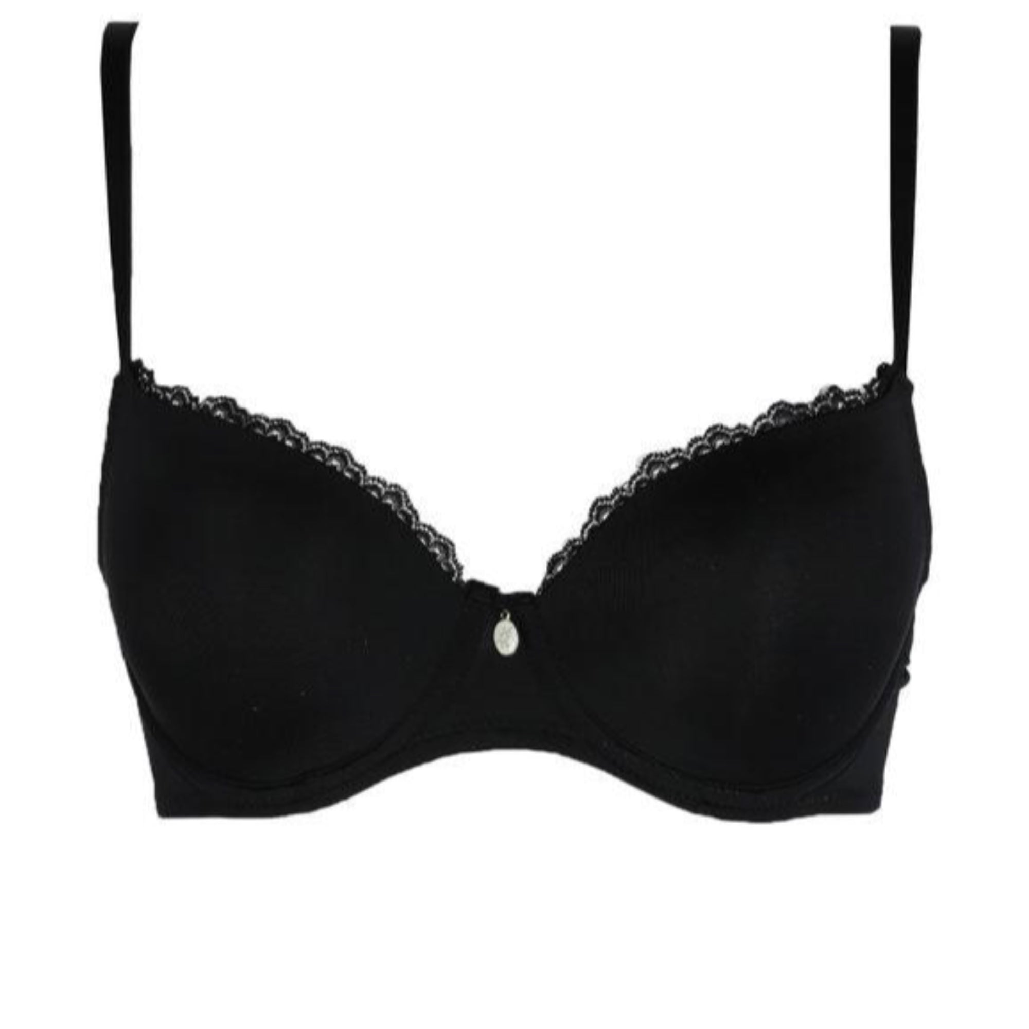 Reggiseno balconcino imbottito in pizzo Sofia - Laura Biagiotti Art.90620 - BOUTIQUE INTIMO E NEONATO