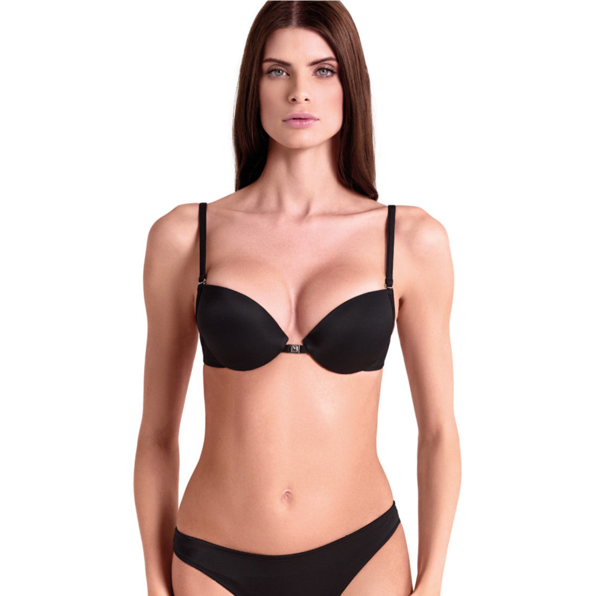 Reggiseno Balconcino Push - Up Multiposizione in Microfibra Lormar Art.JOKER18 01021L - BOUTIQUE INTIMO E NEONATO