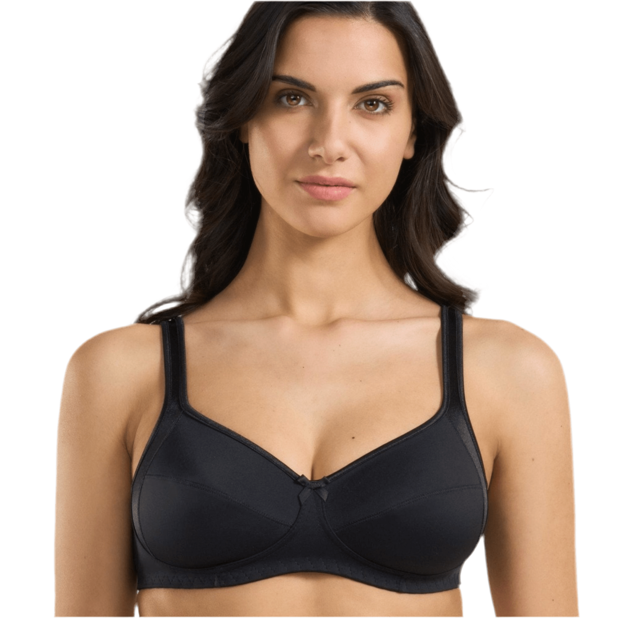 Reggiseno con Coppa in Cotone Inserti in Raso Spiman Art.2291 - Boutique dell'Intimo e del Neonato