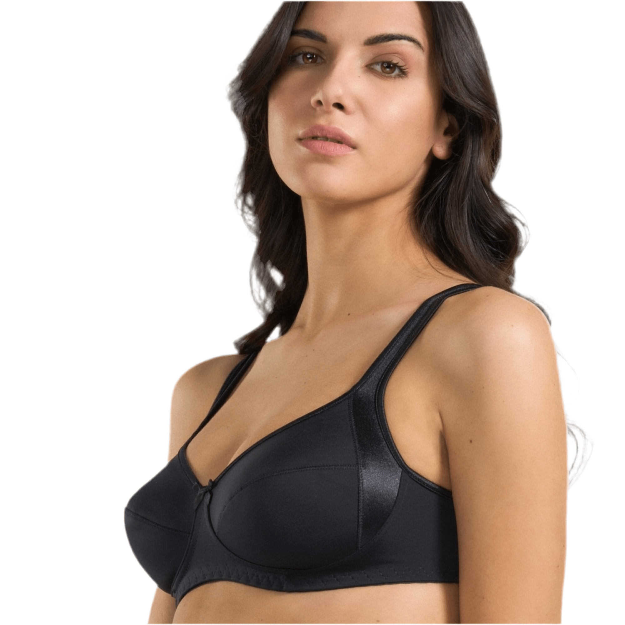 Reggiseno con Coppa in Cotone Inserti in Raso Spiman Art.2291 - Boutique dell'Intimo e del Neonato