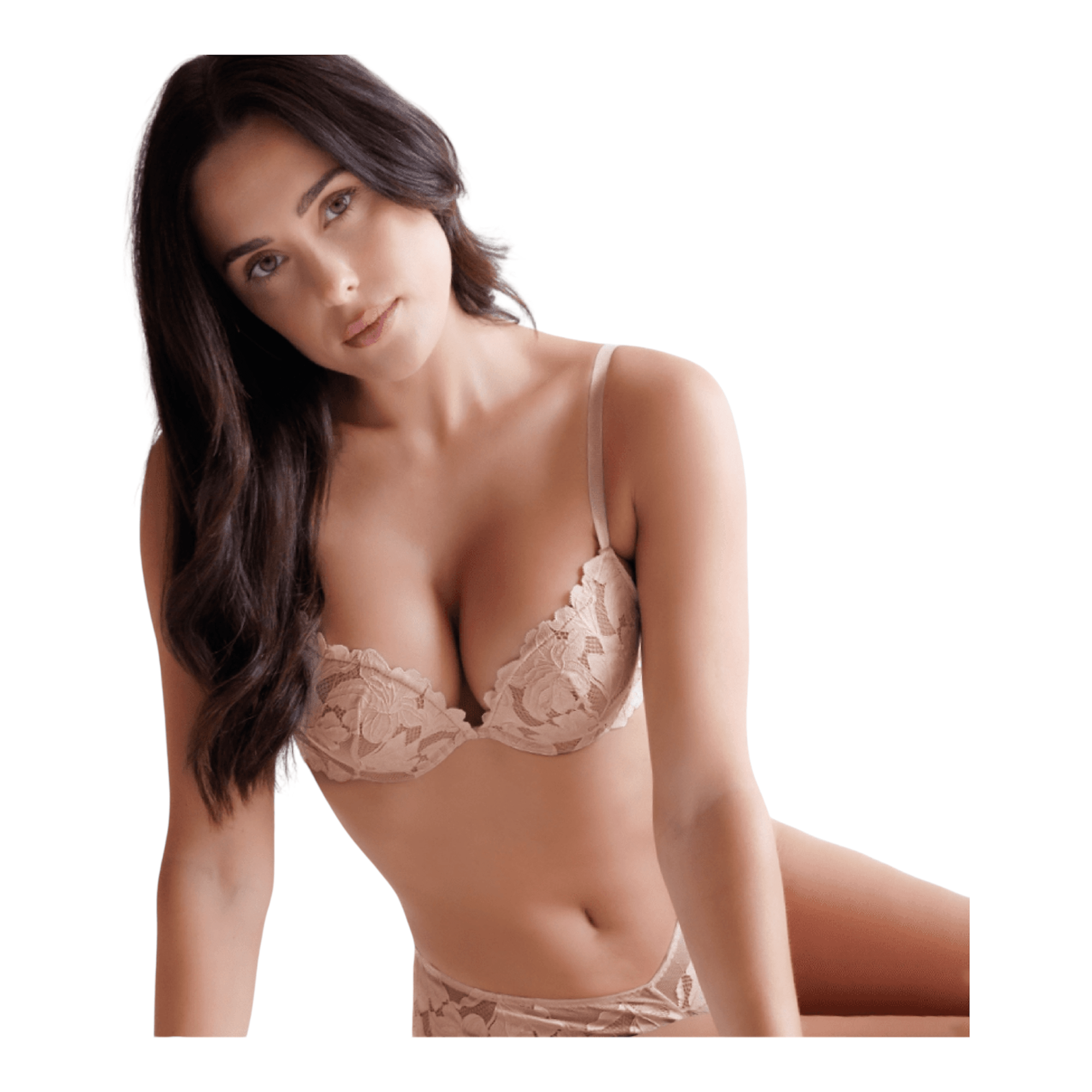 Reggiseno Doppio Push - Up in Pizzo Love and Bra Art.MALIKA - Boutique dell'Intimo e del Neonato