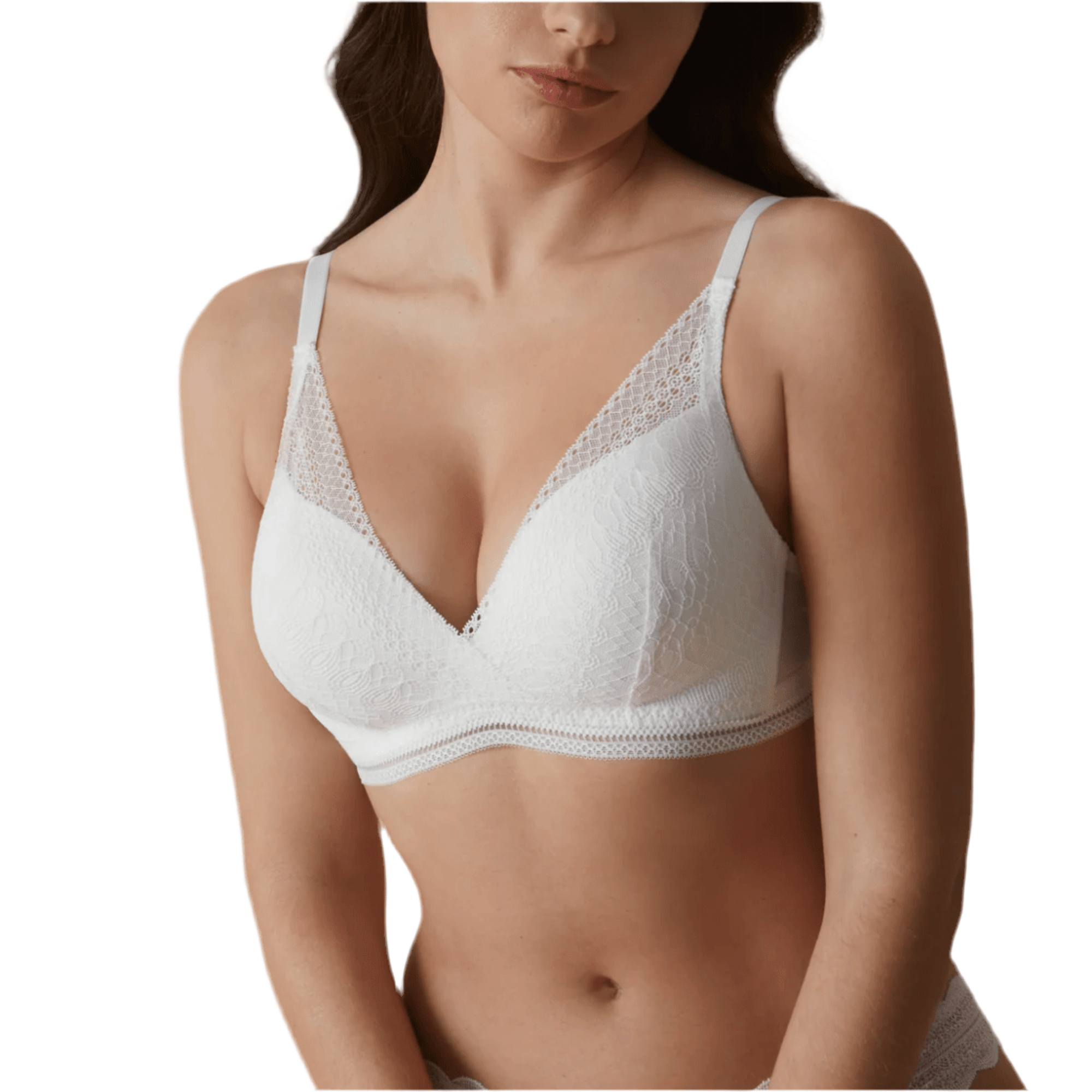 Reggiseno Senza Ferretto in Pizzo Selene Art. REGINA - Boutique dell'Intimo e del Neonato