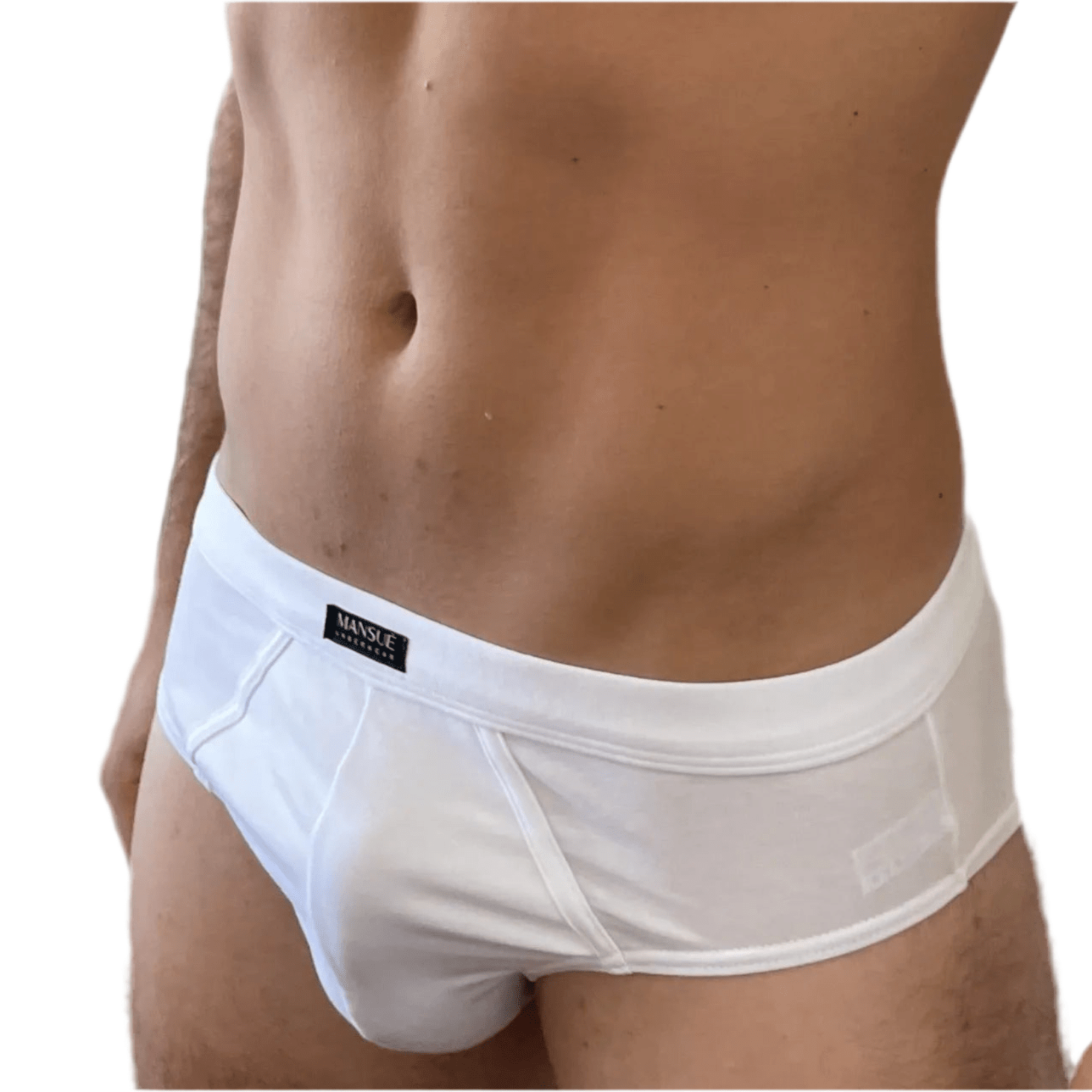 SLIP COTONE ELASTICIZZATO CON ELASTICO RIVESTITO MANSUE' ART.02 - Boutique dell'Intimo e del Neonato