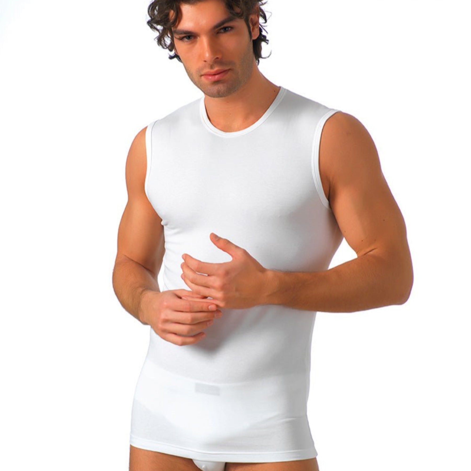 Smanicato girocollo cotone modal Angels 21 Art.80 - BOUTIQUE INTIMO E NEONATO