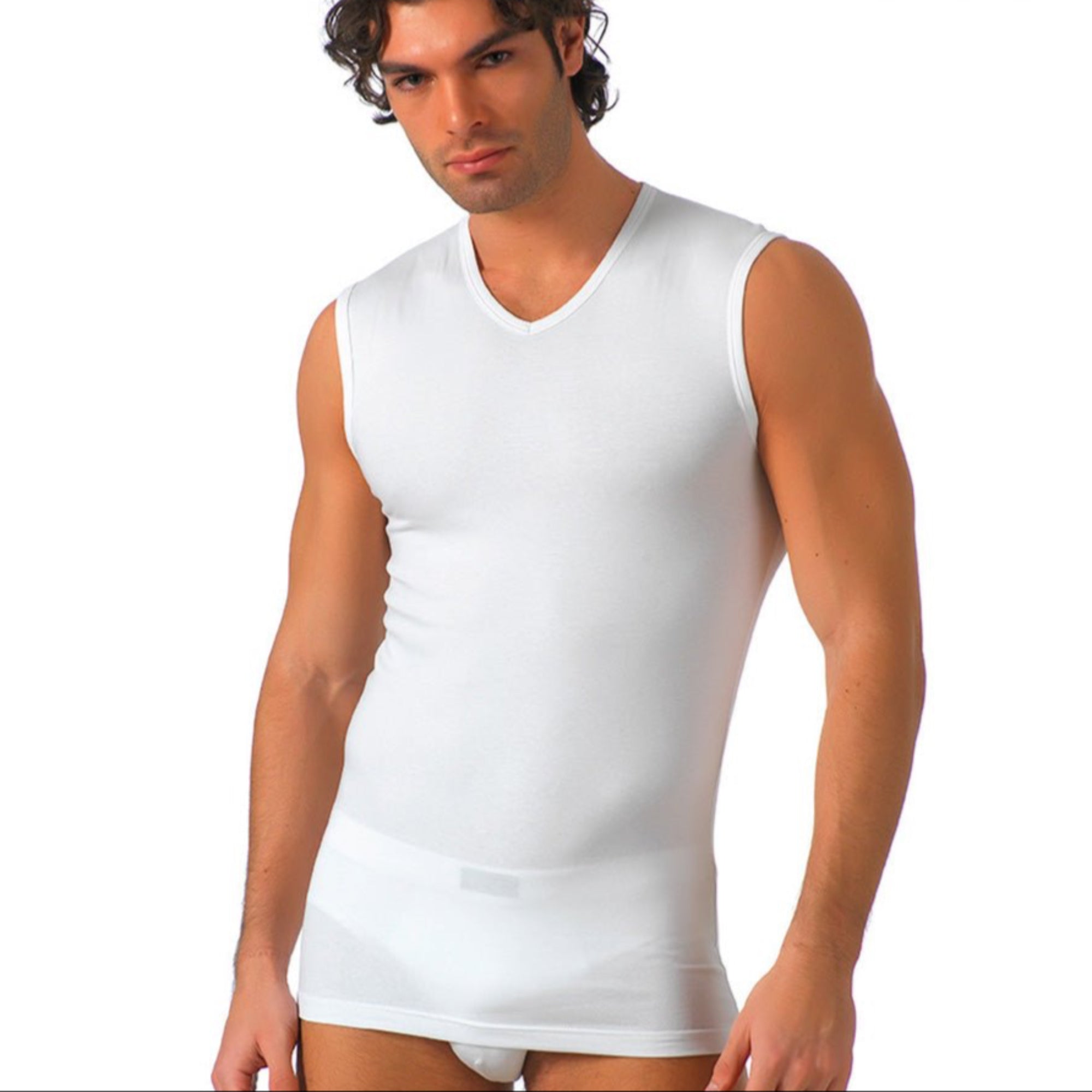 Smanicato scollo V cotone modal Angels 21 Art.81 - BOUTIQUE INTIMO E NEONATO