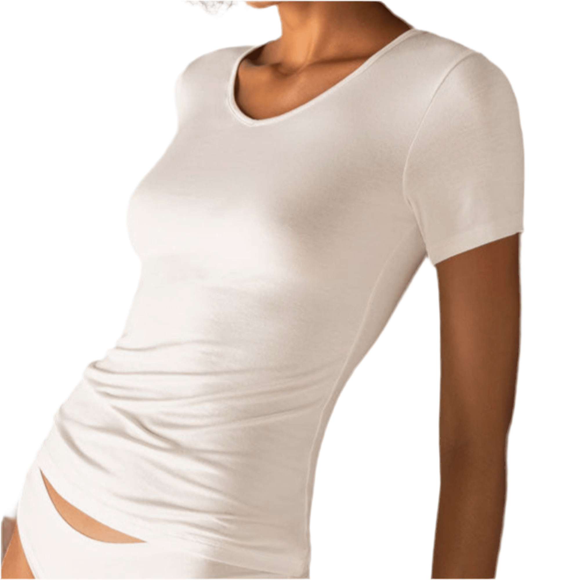 T-Shirt Mezza Manica Girocollo in Cotone Modal Si è Lei Art.6010 - Boutique dell'Intimo e del Neonato