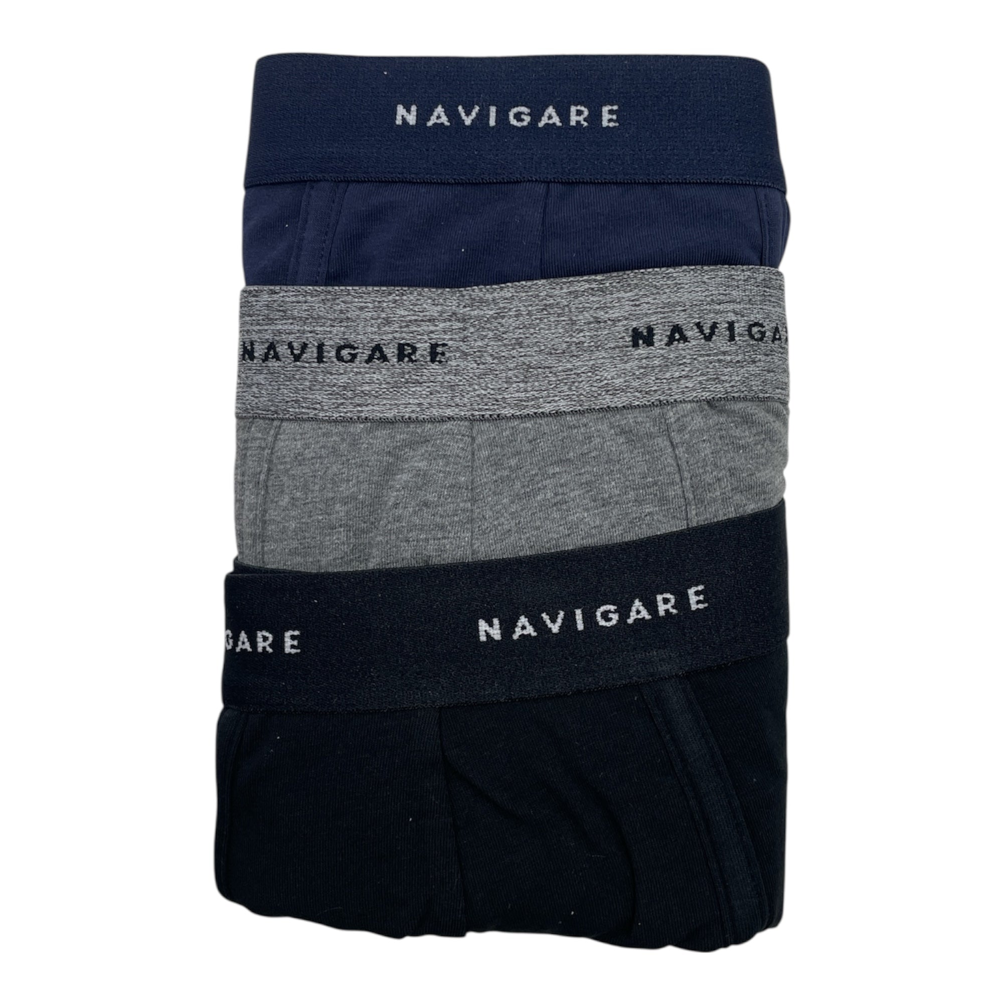 Tri - Pack Boxer Uomo in Cotone con Elastico Esterno Navigare Art.103T - Boutique dell'Intimo e del Neonato