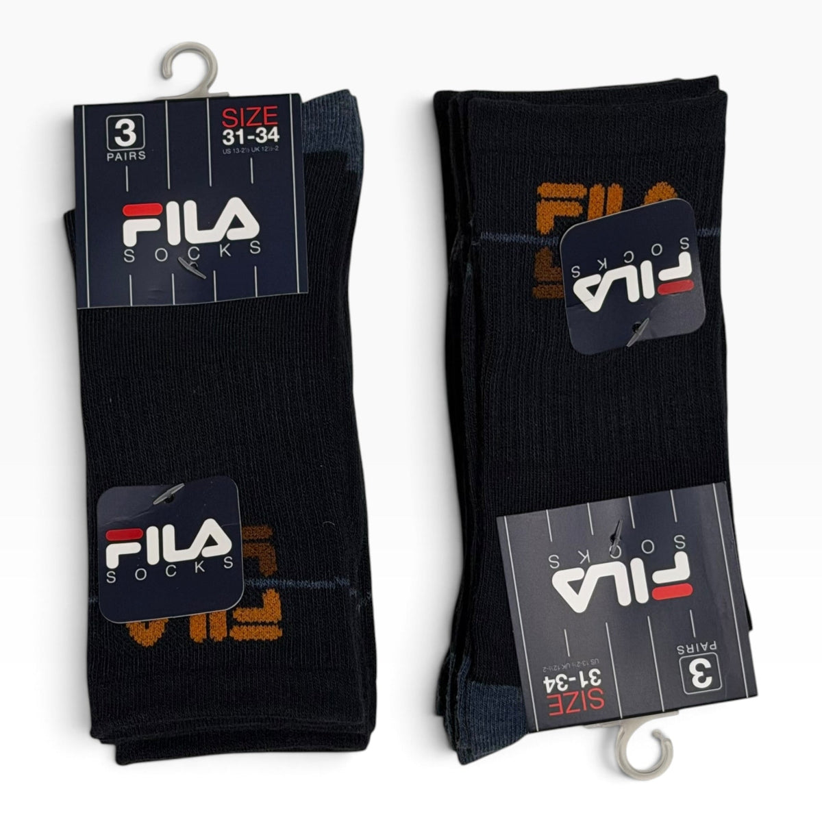 Tri-Pack Calza Corta Bimbo in Caldo Cotone Fila Art.F8085D - Boutique dell'Intimo e del Neonato