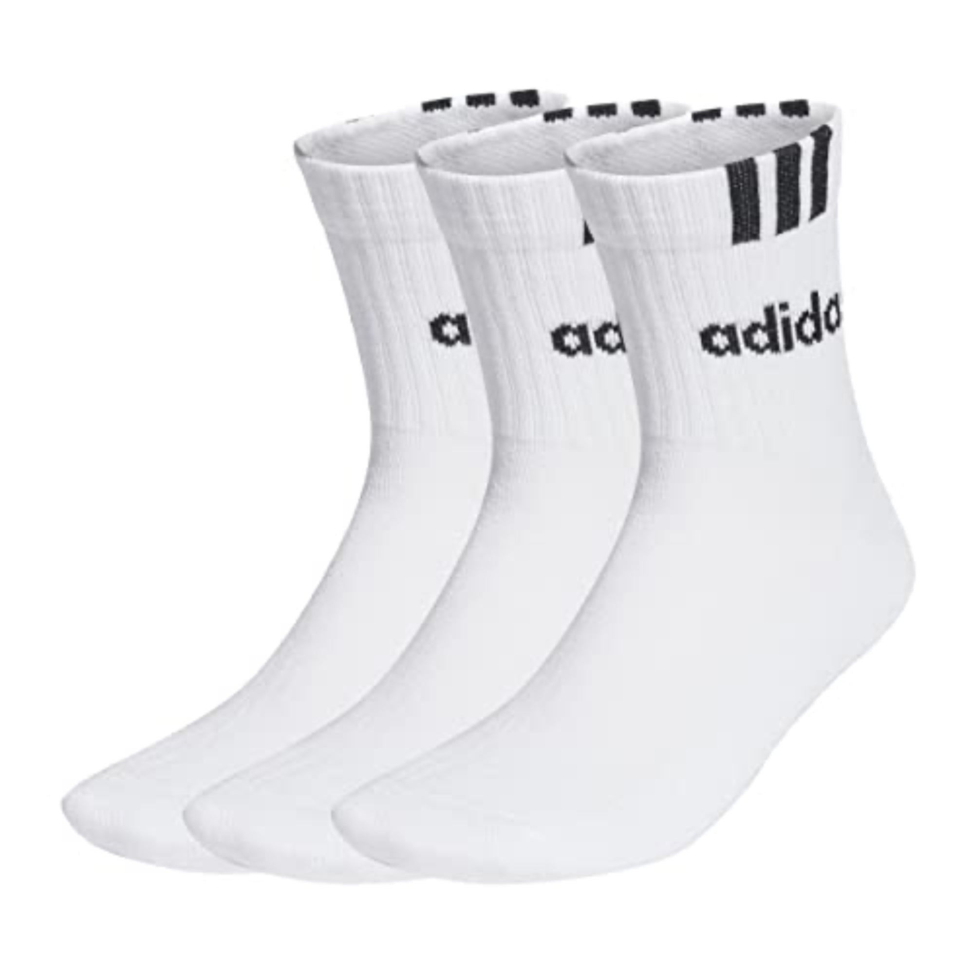 Tri - Pack Calza Corta Uomo in Cotone Cushioned Adidas Art.HT3437 - Boutique dell'Intimo e del Neonato