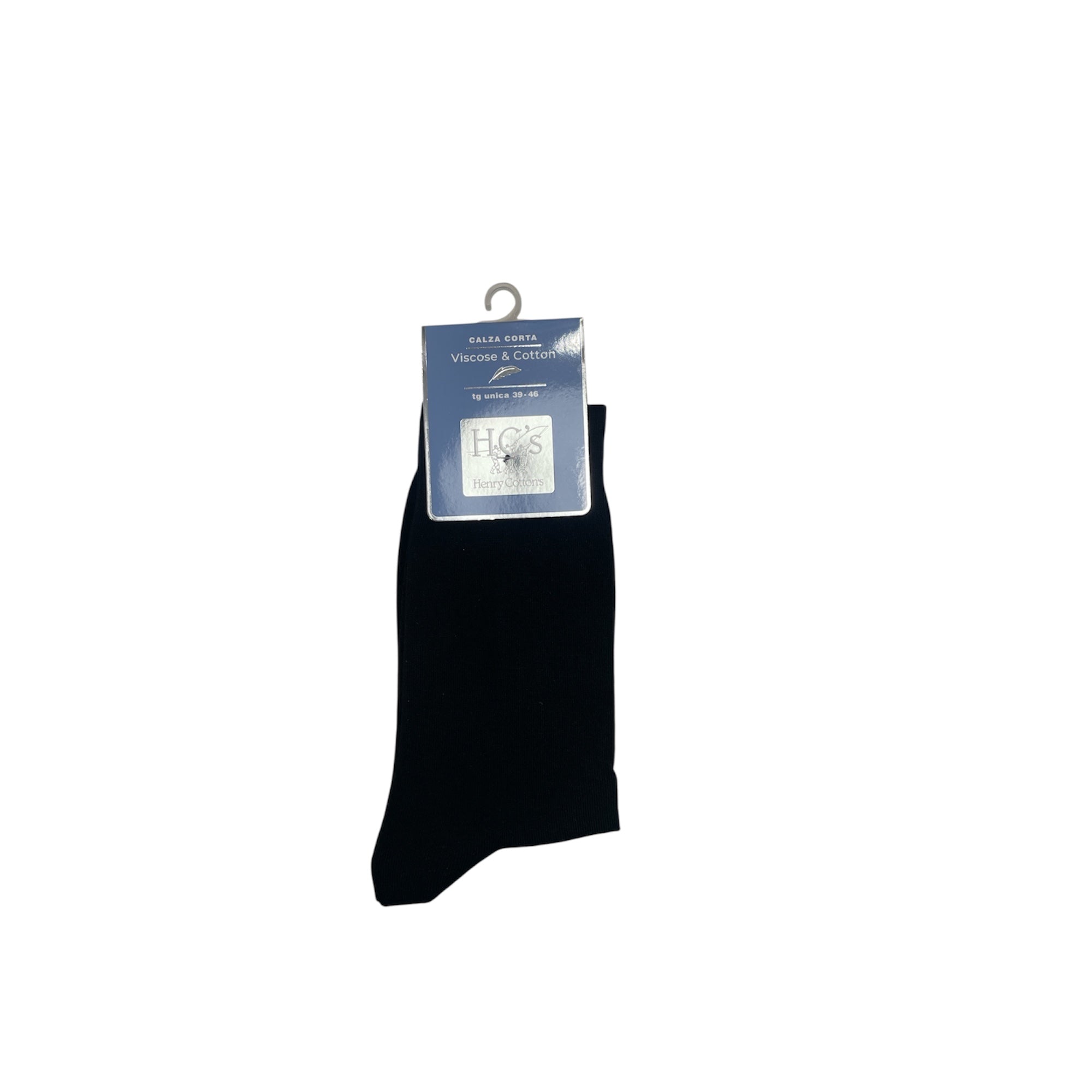 Tri - Pack Calza Corta Uomo Viscose & Cotton Henry Cotton's Art.HV20270 - BOUTIQUE INTIMO E NEONATO