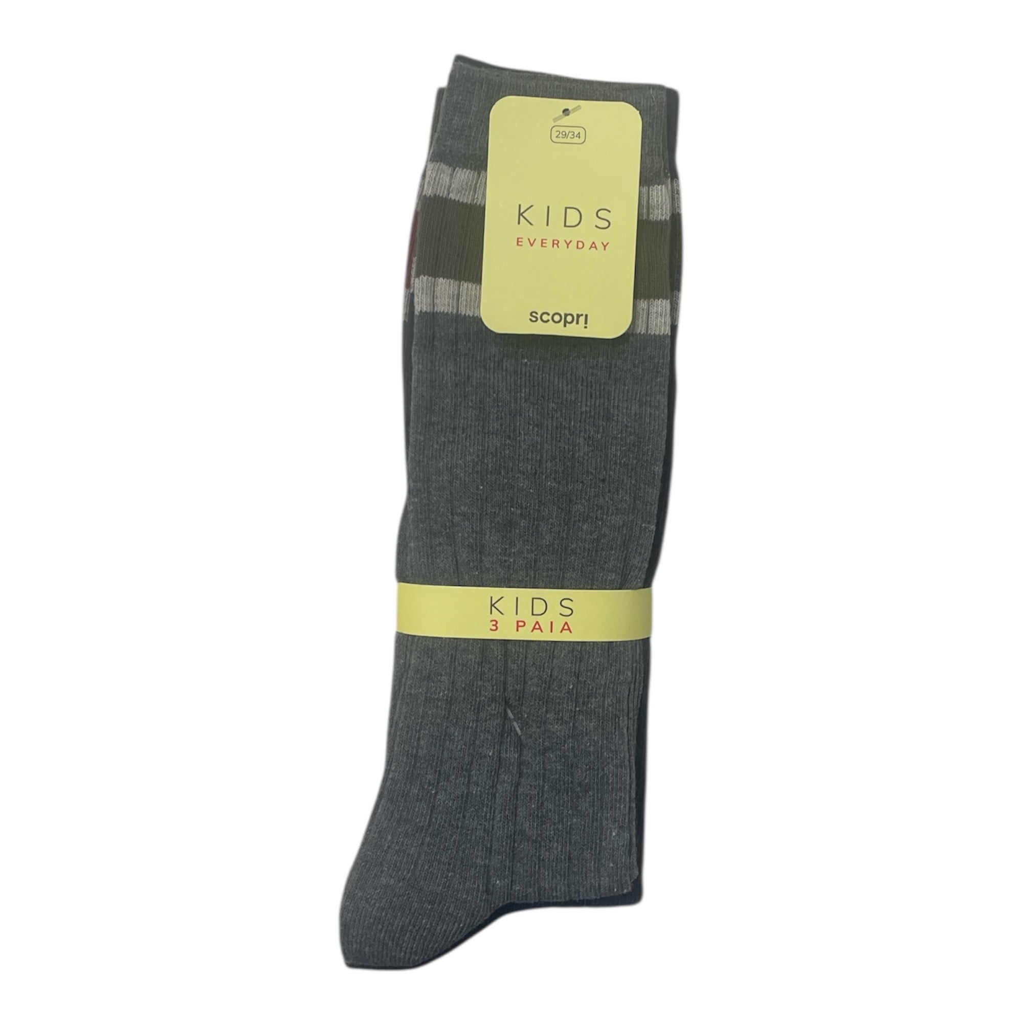 Tri - Pack Calza Lunga Bimbo in Caldo Cotone Scopri Art.LIONEL - Boutique dell'Intimo e del Neonato