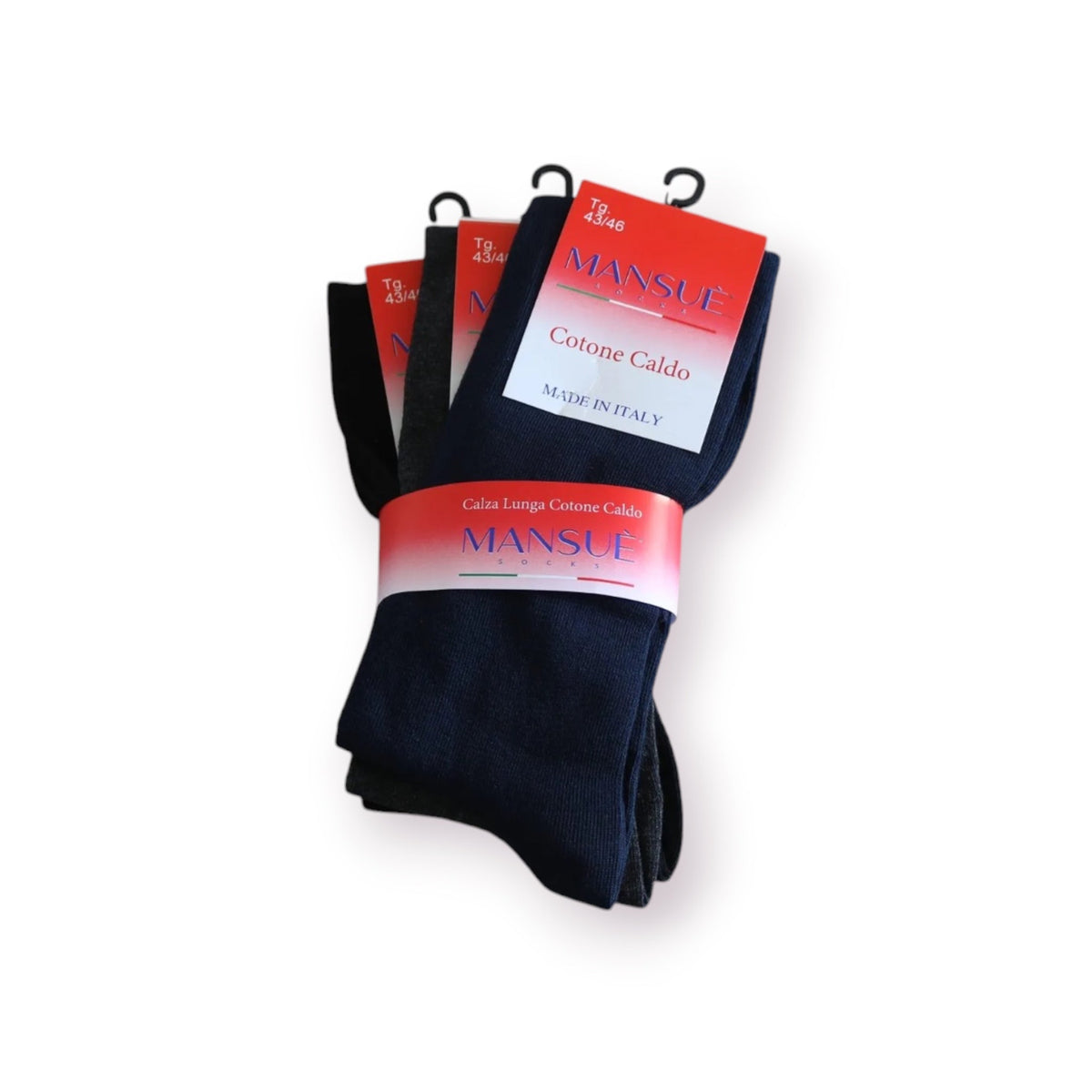 TRI - PACK CALZA LUNGA IN CALDO COTONE MANSUE - BOUTIQUE INTIMO E NEONATO
