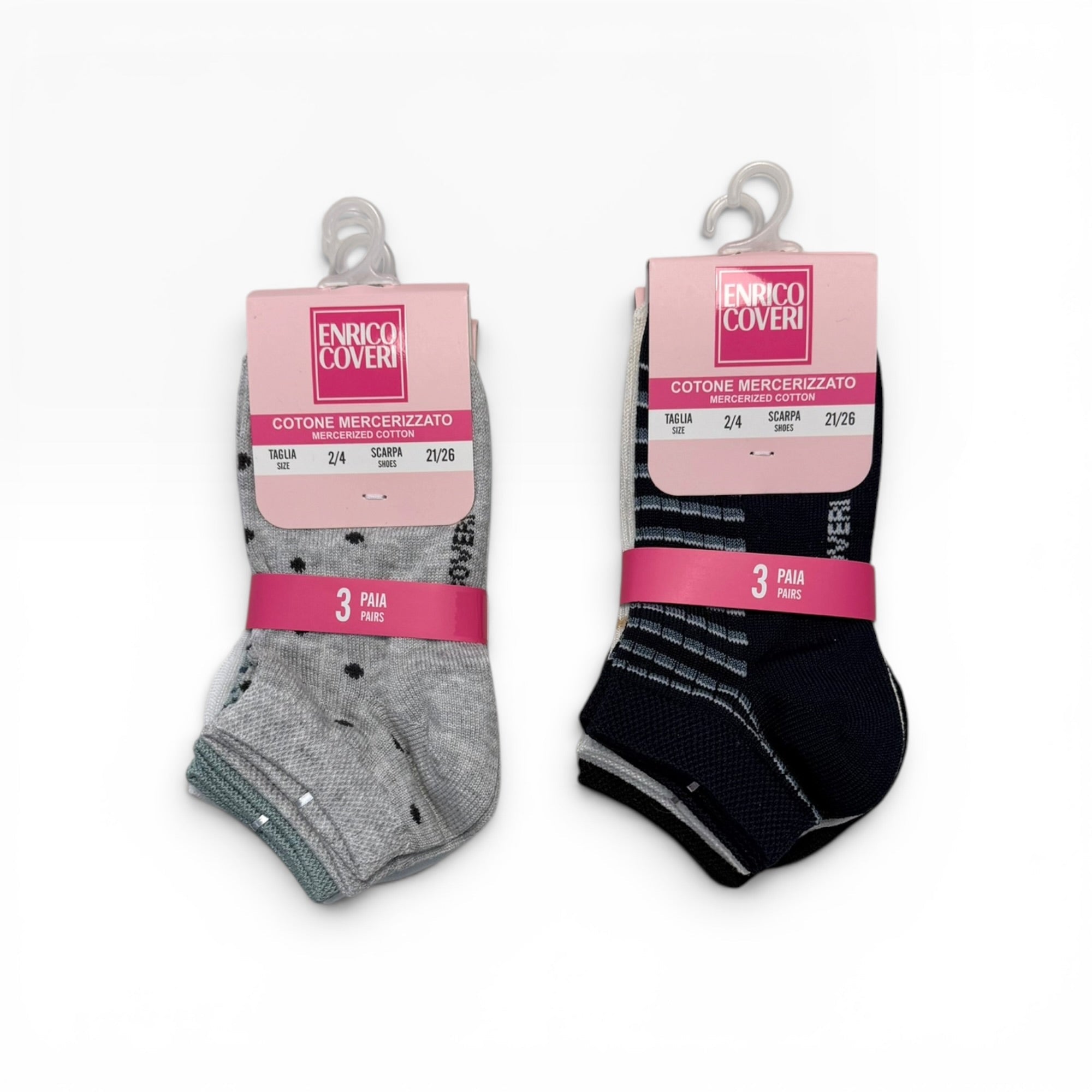 Tri - Pack Fantasmino Bimba in Cotone Enrico Coveri Art.TRIAD_GS13 - Boutique dell'Intimo e del Neonato