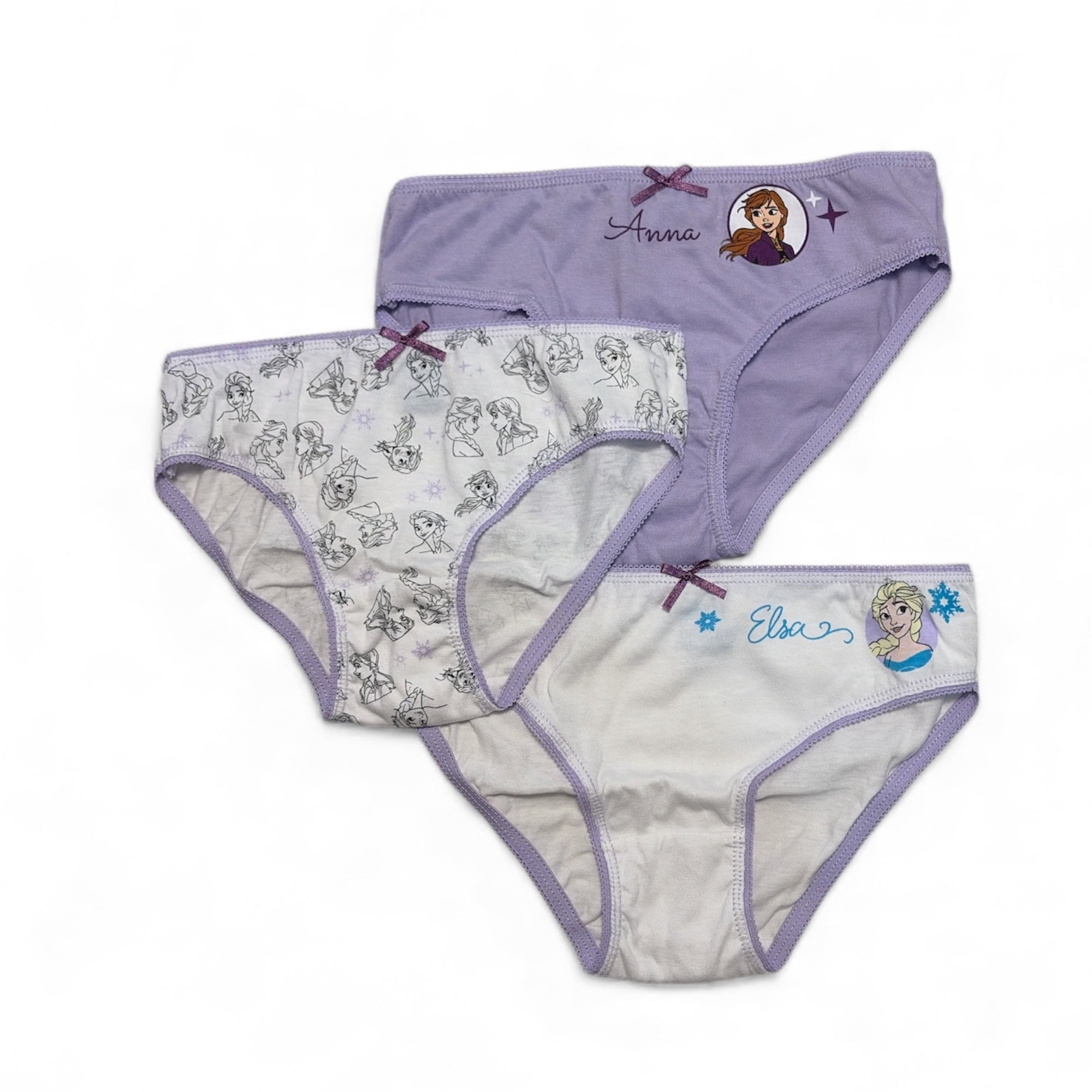 Tri - Pack Slip Bimba in Cotone Disney Frozen Art.DY80E6223 - Boutique dell'Intimo e del Neonato