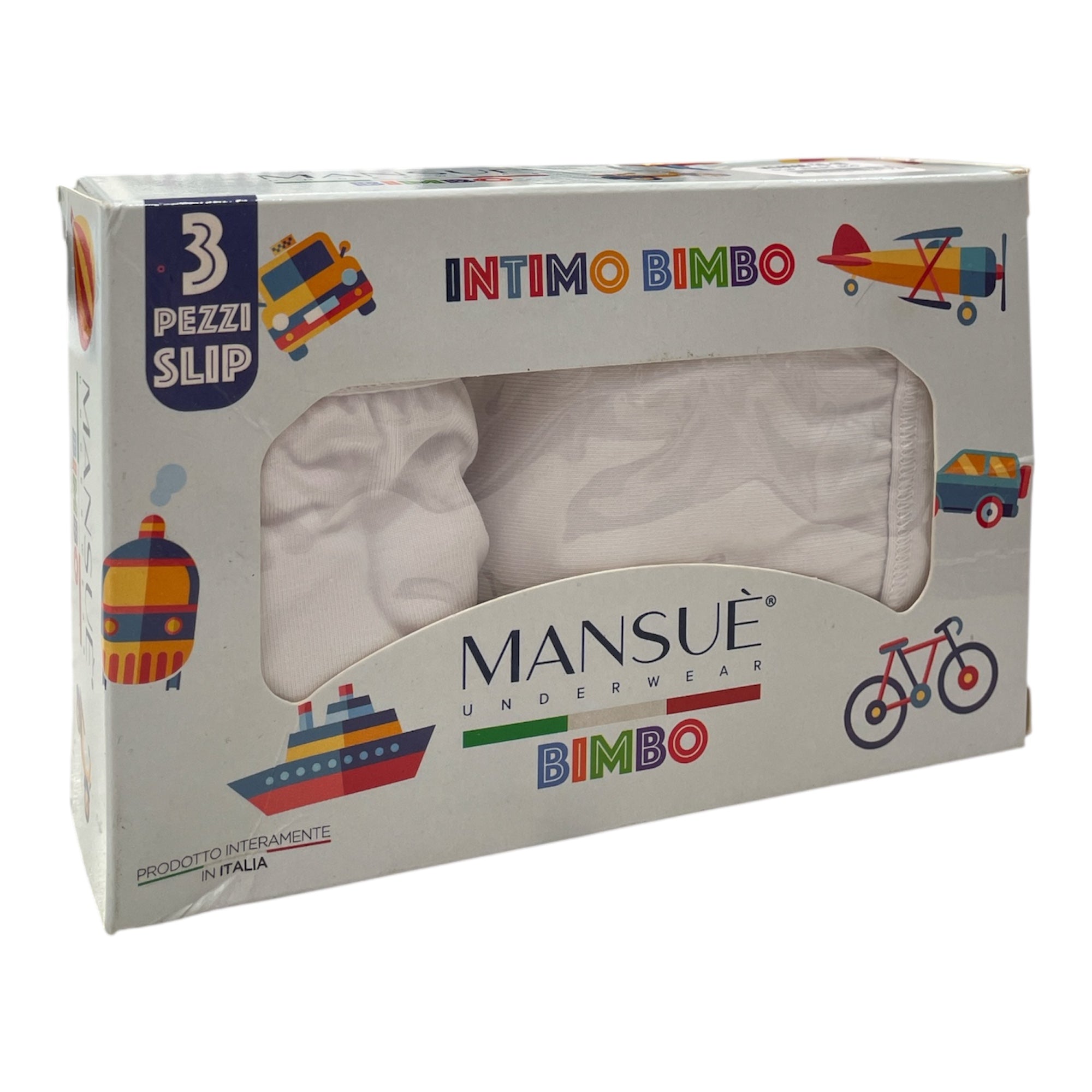 TRI - PACK SLIP BIMBO COTONE MANSUE ART.MSB500 - Boutique dell'Intimo e del Neonato