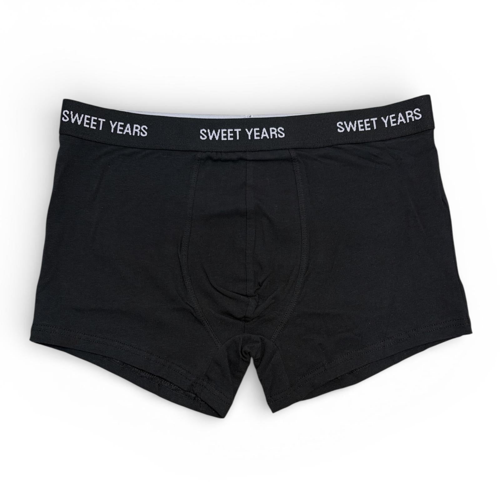 Tri Pack Uomo Boxer in Cotone Elasticizzato con Elastico Esterno Sweet Years Art.886 - Boutique dell'Intimo e del Neonato