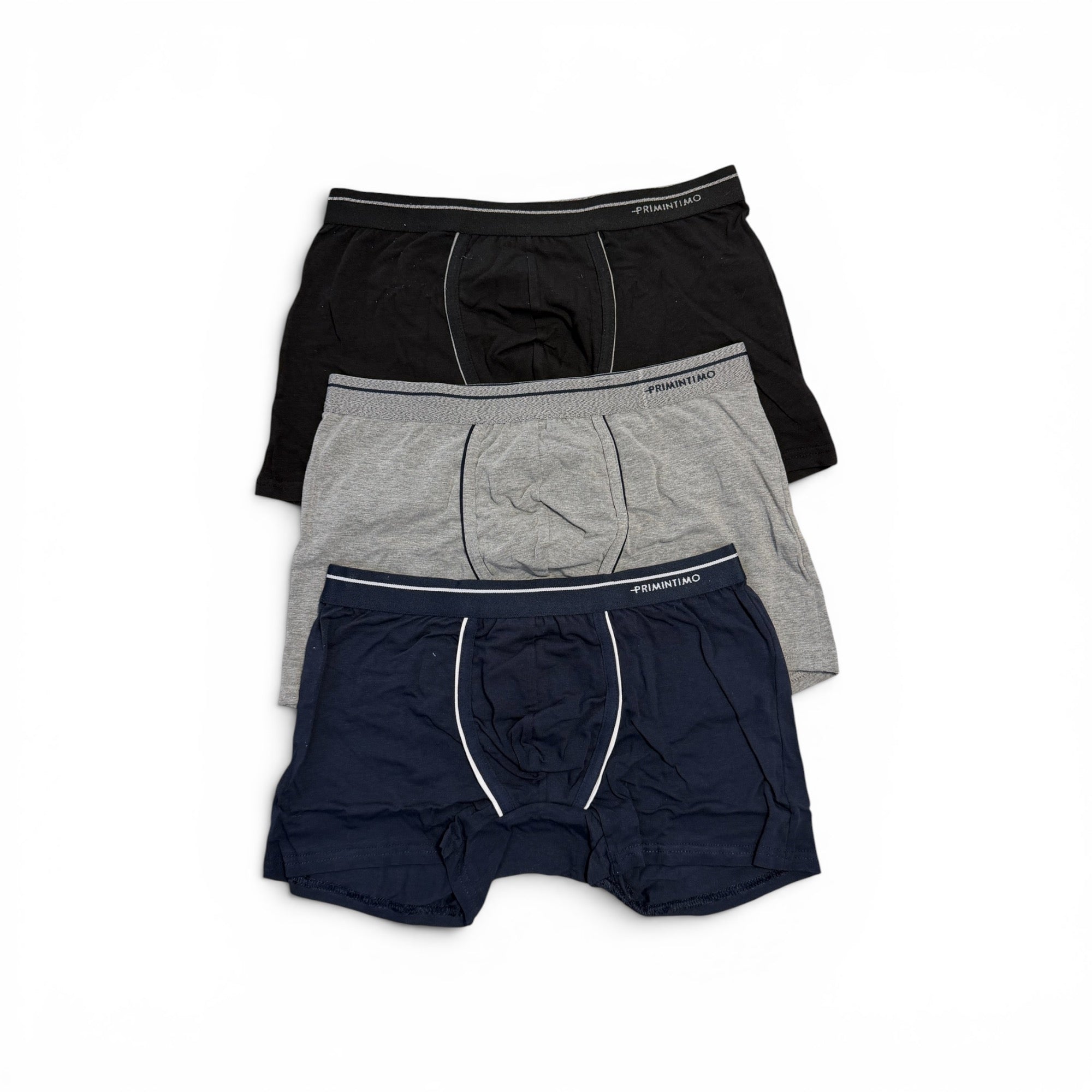 TriI-Pack Boxer in Cotone Elasticizzato Elastico Esterno Primintimo Art.MP480
