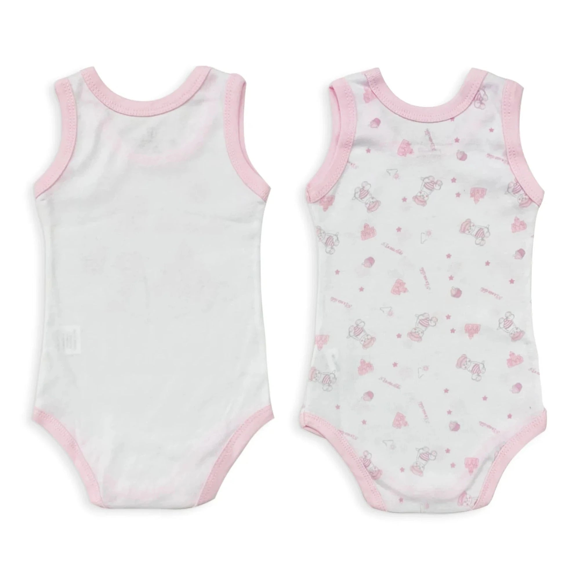 Bi - Pack Body Canotta Fantasia Nazareno Gabrielli Art. NG203 - BOUTIQUE INTIMO E NEONATO