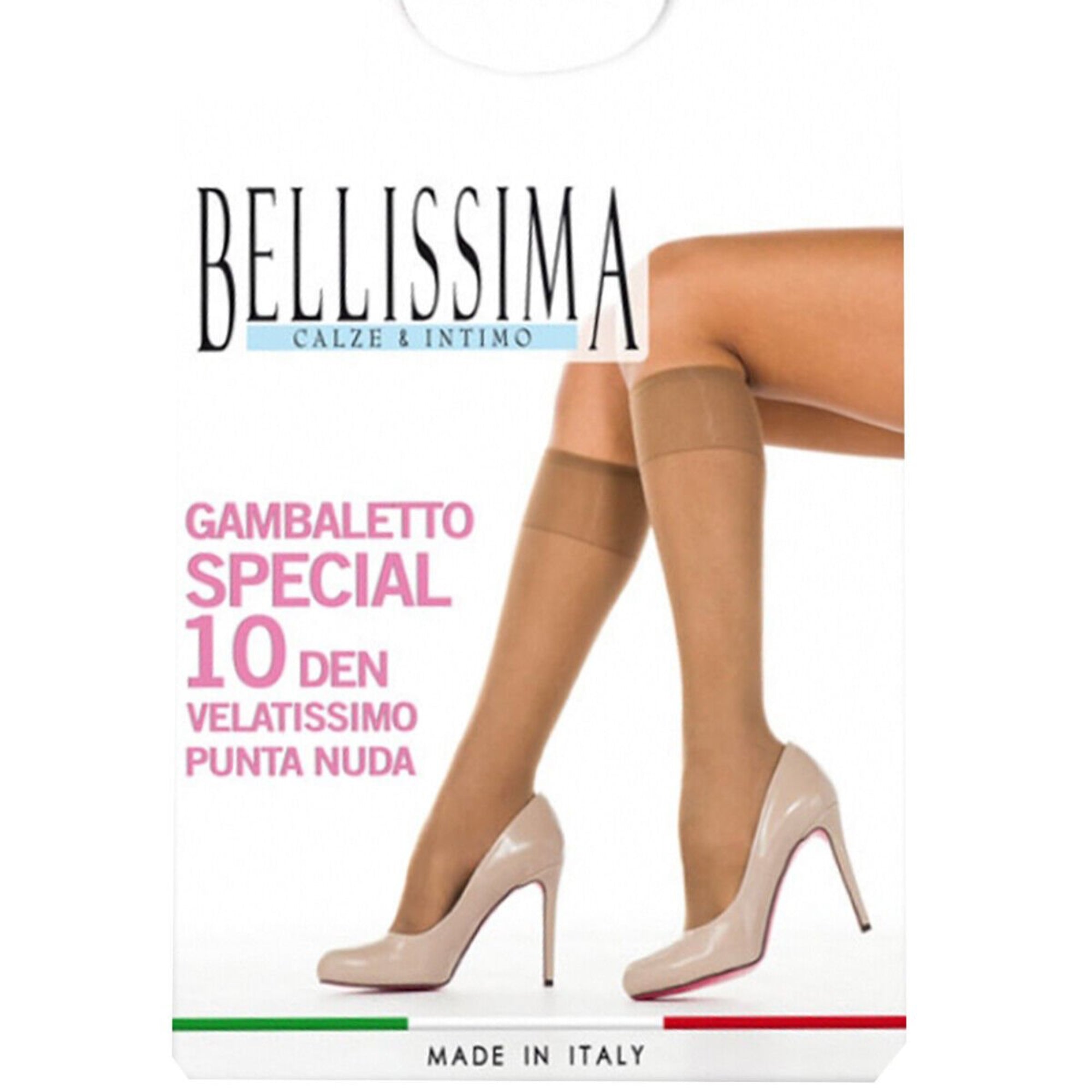 BI - PACK GAMBALETTO VELATO ELASTICIZZATO BELLISSIMA 10 DEN - BOUTIQUE INTIMO E NEONATO