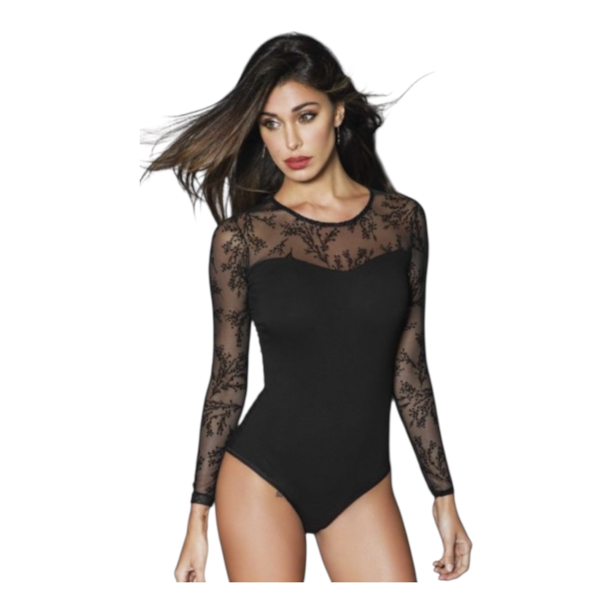 Body Donna Manica Lunga Sottogiacca in Cotone Modal Jadea Art.4870 - Boutique dell'Intimo e del Neonato