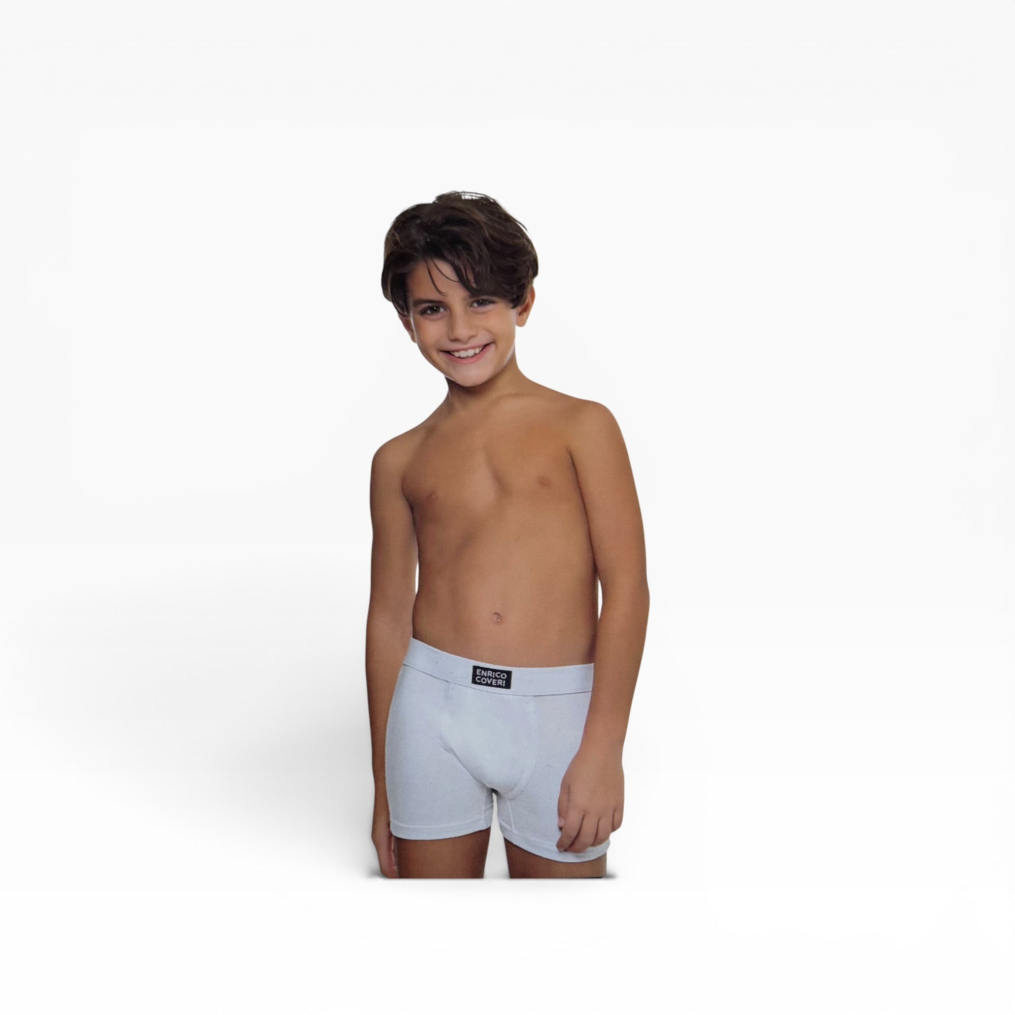 Boxer Bimbo in Cotone Elasticizzato Enrico Coveri Art.EB4015 - Boutique dell'Intimo e del Neonato