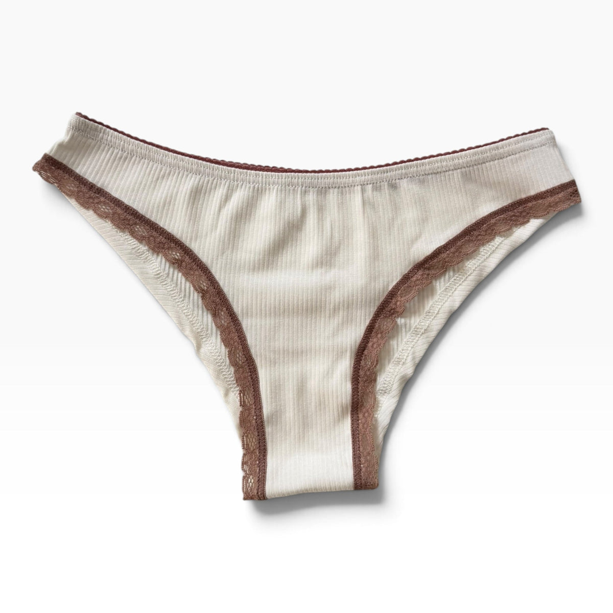 Brasiliana Donna in Cotone Costina e Bordi in Pizzo Jadea Art.6661 - Boutique dell'Intimo e del Neonato