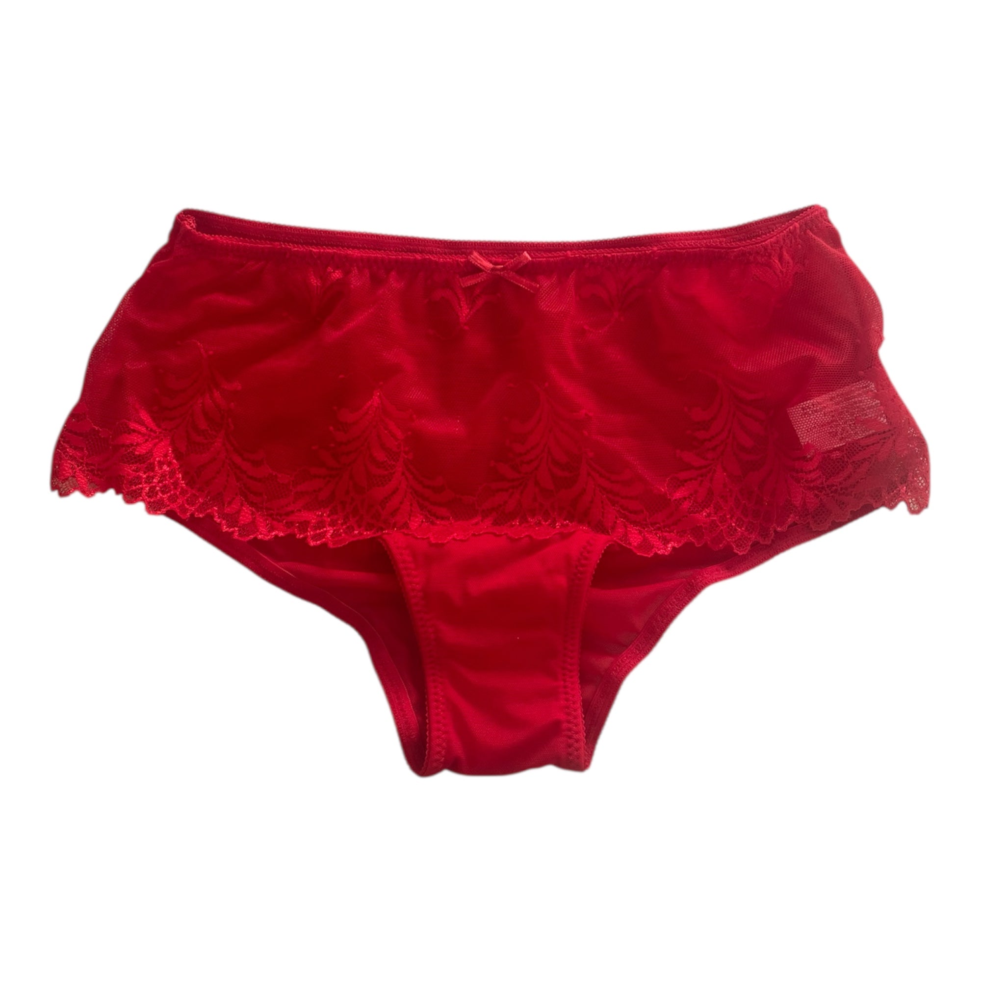 Brasiliana Donna Natalizio in Cotone e Pizzo Jadea Art.6452 - Boutique dell'Intimo e del Neonato