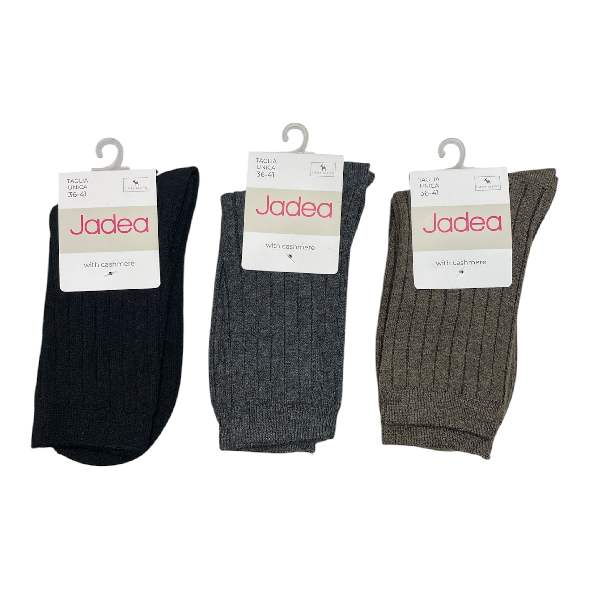 Calza Corta Donna in Caldo Cotone con Cashmere Costina Jadea Art.JCB803 - Boutique dell'Intimo e del Neonato