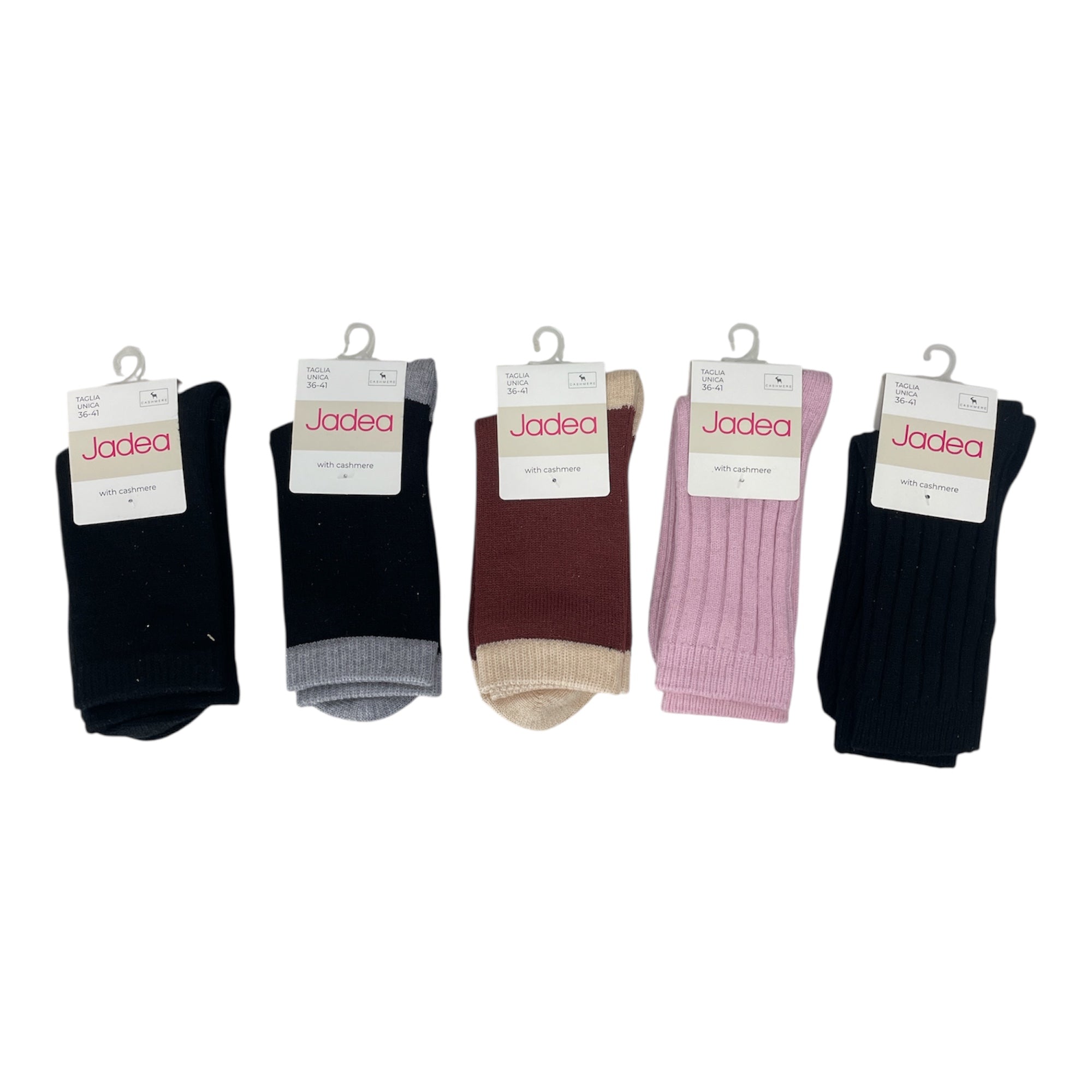 Calza Corta Donna in Misto Cashmere Fantasia Jadea Art.JCM806 - Boutique dell'Intimo e del Neonato