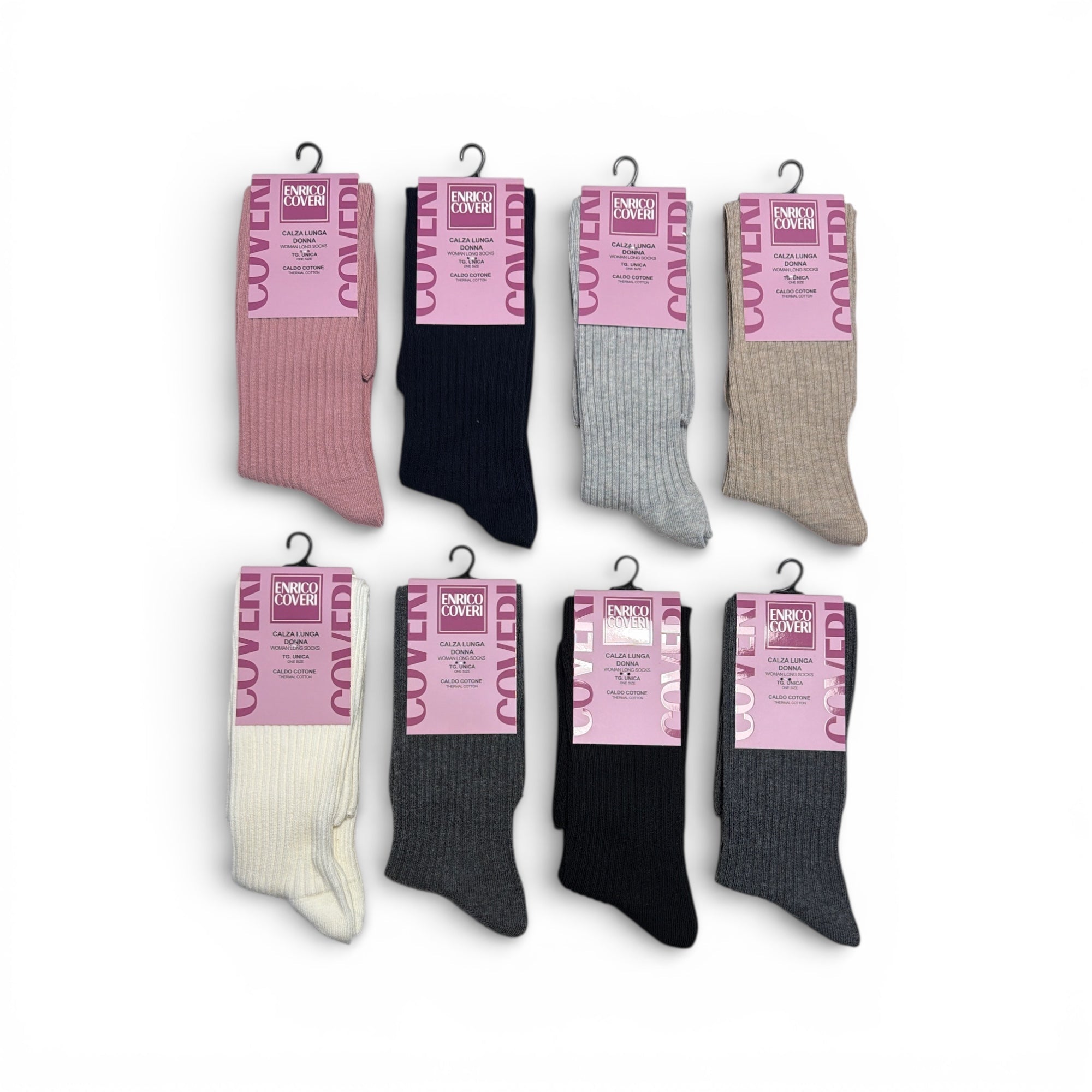 Calza Lunga Donna in Caldo Cotone Costina Enrico Coveri Art.MAEL 1ASS - Boutique dell'Intimo e del Neonato