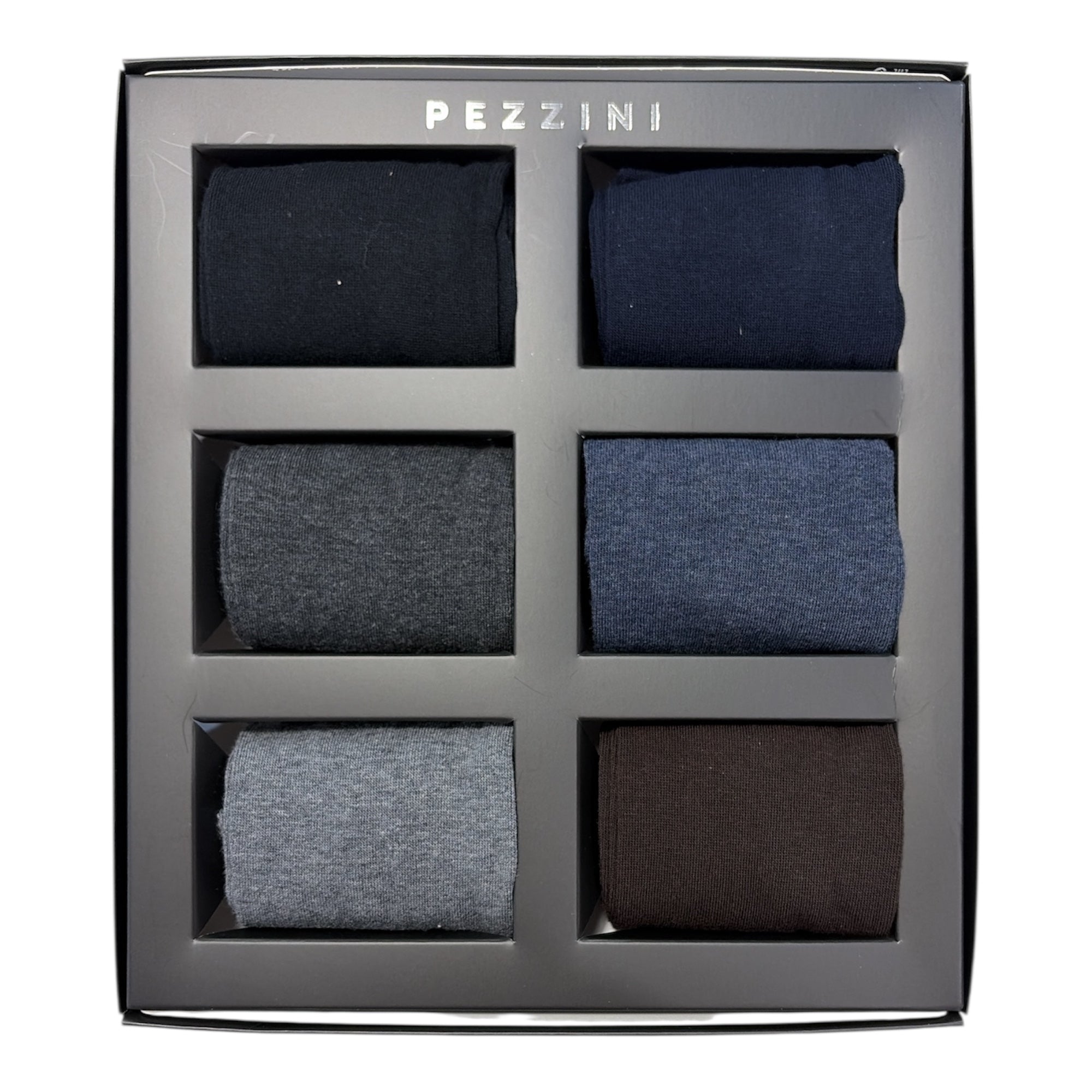 Calza Lunga Uomo in Caldo Cotone Tinta Unita Pezzini Art.UGB - B06CO ASS.03 FRANCESI - Boutique dell'Intimo e del Neonato