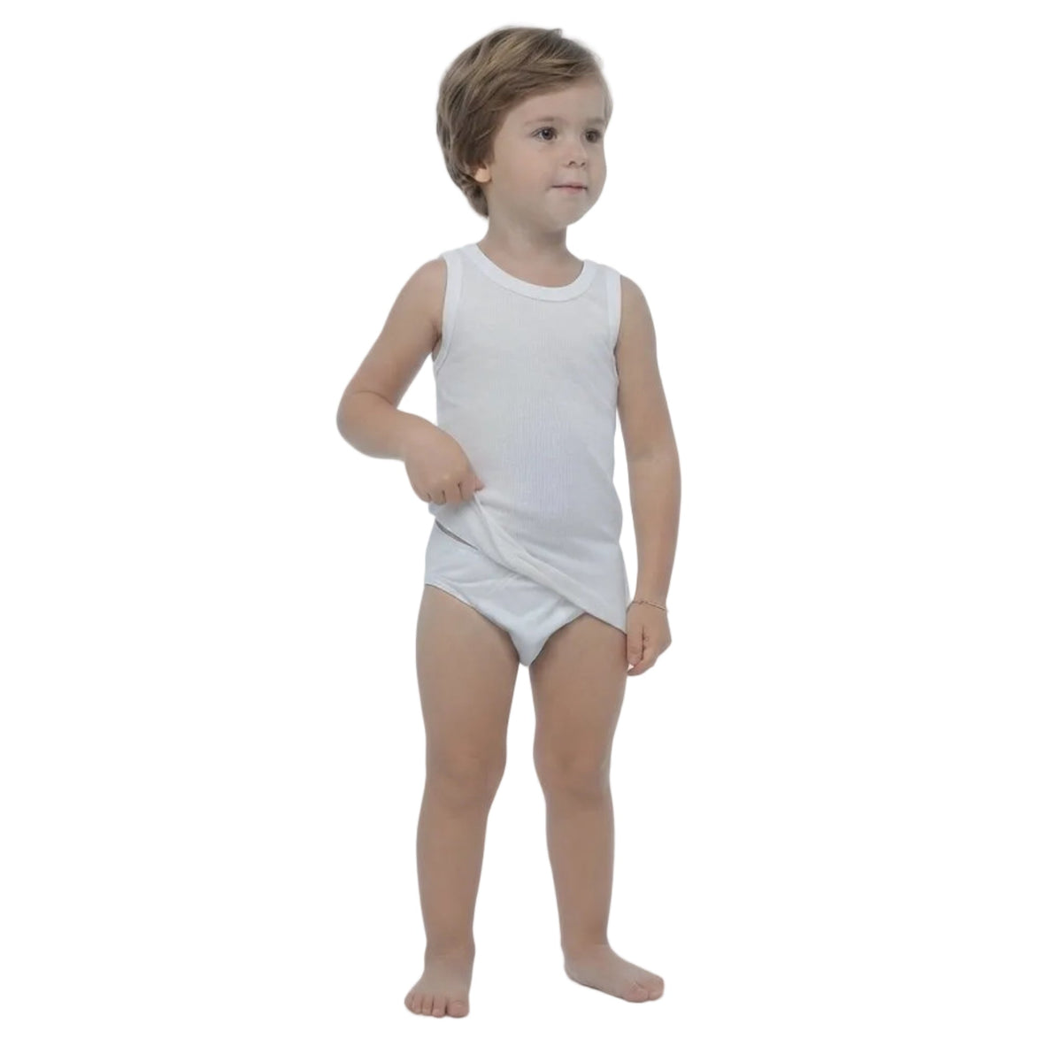 Canotta Bimbo Spalla Larga in Cotone Mako' Henry Art.78 - Boutique dell'Intimo e del Neonato
