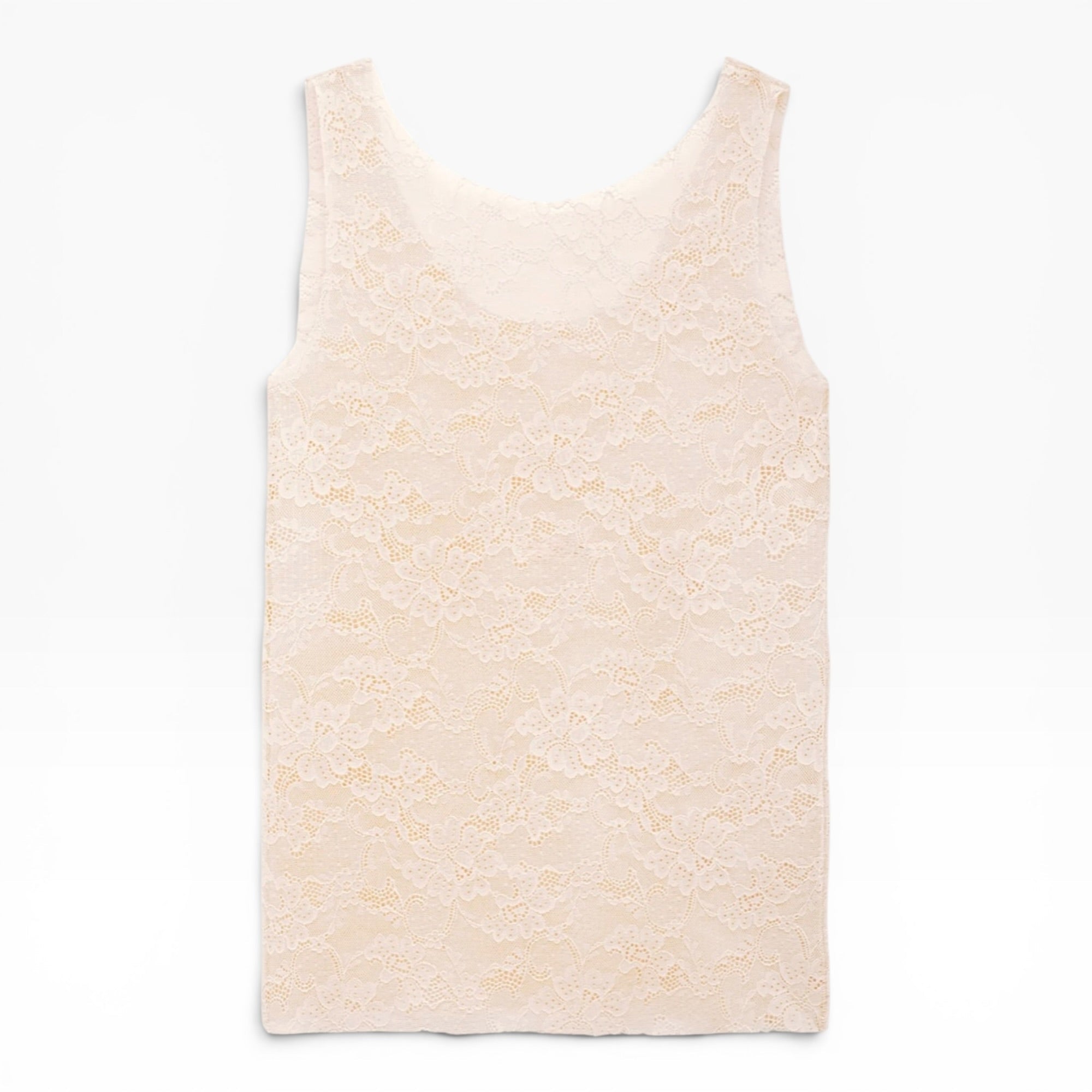 Canotta Donna Spalla Larga in Pizzo Senza Cuciture Jadea Art.8024 - Boutique dell'Intimo e del Neonato