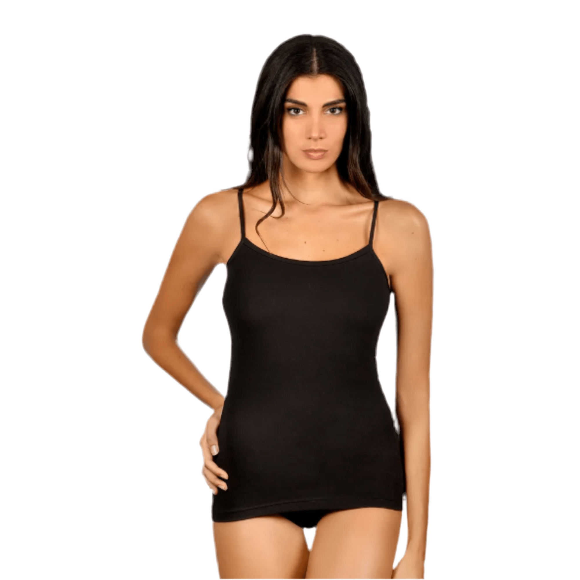 Canotta Spalla Stretta Donna in Cotone Elasticizzato Dafne Art.773 - Boutique dell'Intimo e del Neonato