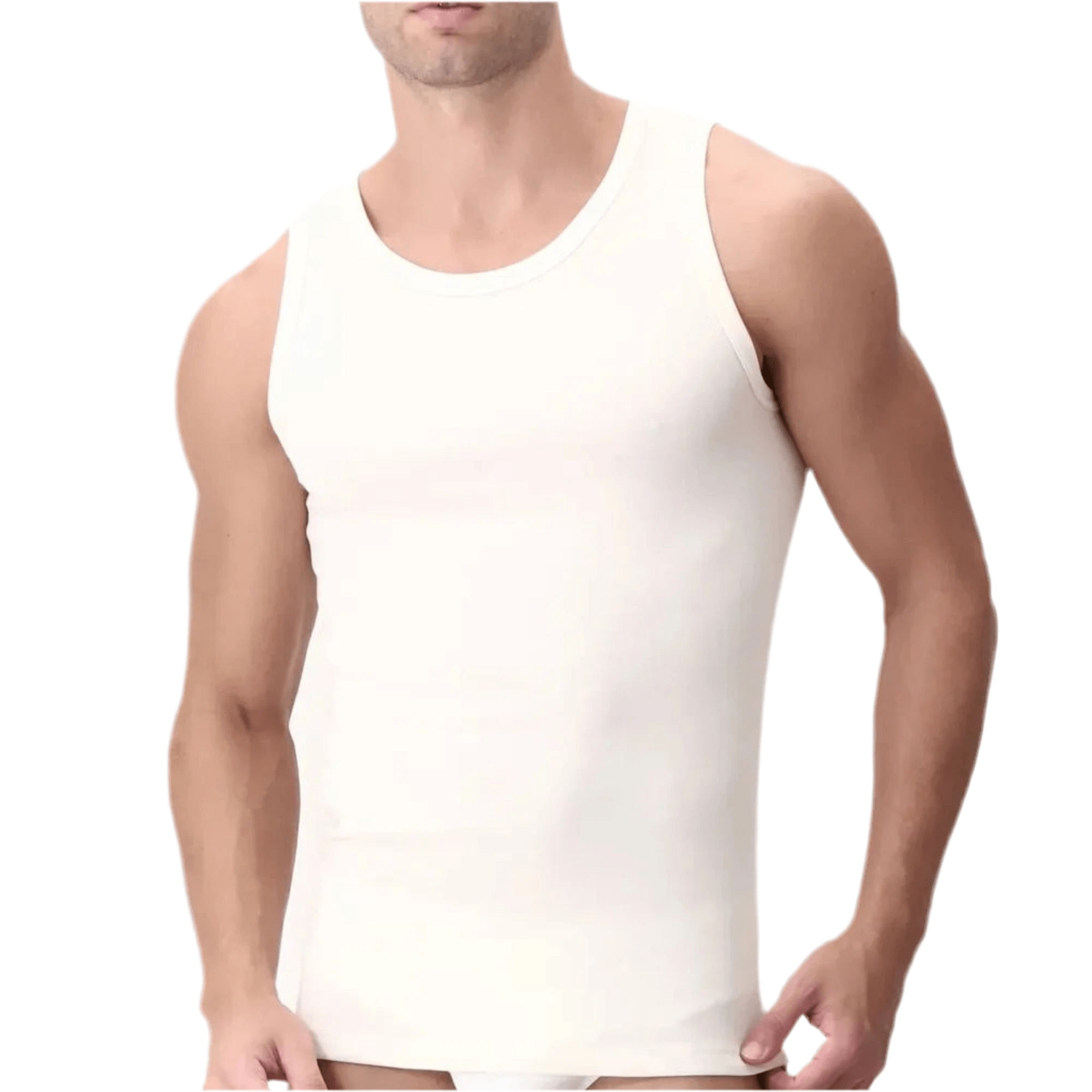 Canotta Uomo Spalla Larga in Cotone 100% Mansuè Art.40033 | 40064 - Boutique dell'Intimo e del Neonato