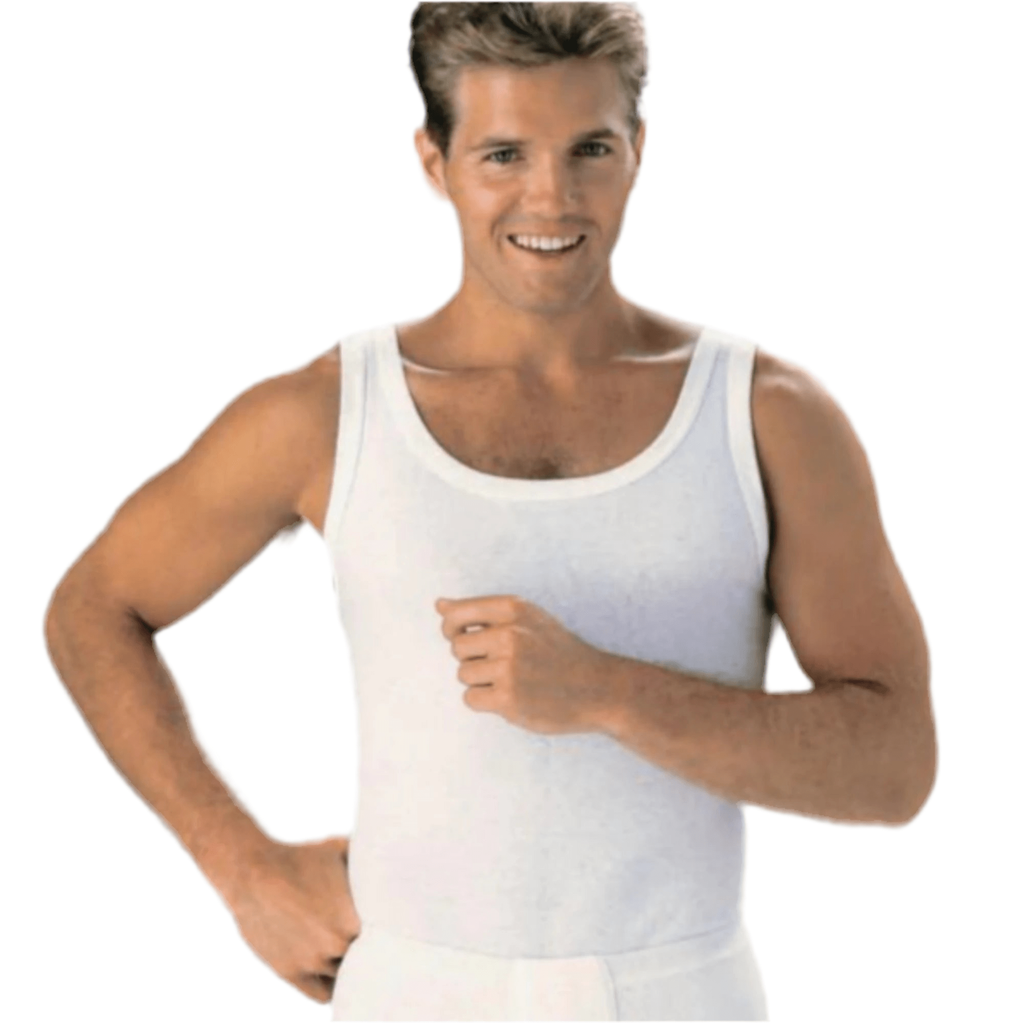 Canotta Uomo Spalla Larga Vogatore in Cotone 100% Henri Art.60 - Boutique dell'Intimo e del Neonato