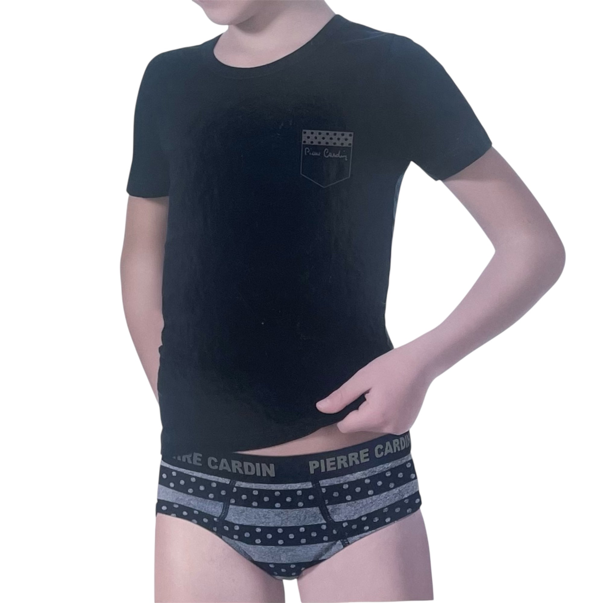 Completo Bimbo Manica Corta e Slip Pierre Cardin Art.PCKZ1104 - Boutique dell'Intimo e del Neonato