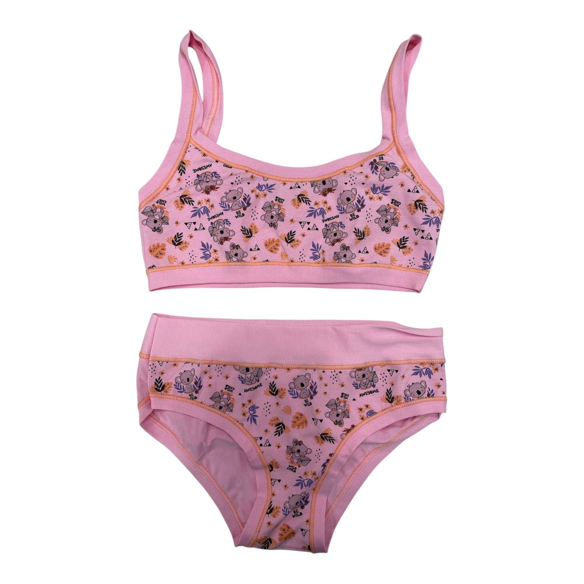 COMPLETO BRASSIERE+SLIP RAGAZZA ALVADA ART.GL1102 - Boutique dell'Intimo e del Neonato